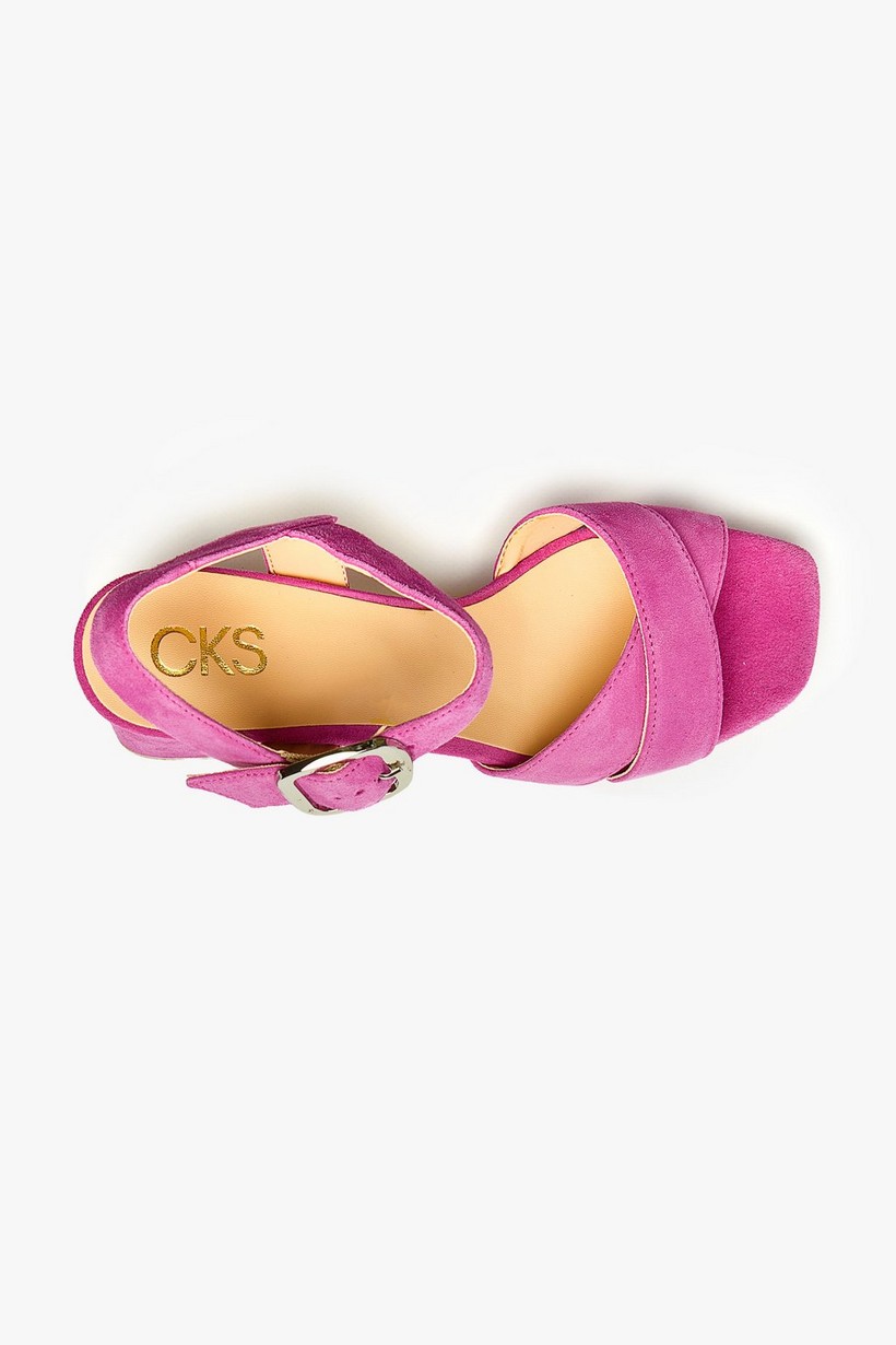 CKS Dames - SANNE2 - sandals - dark pink