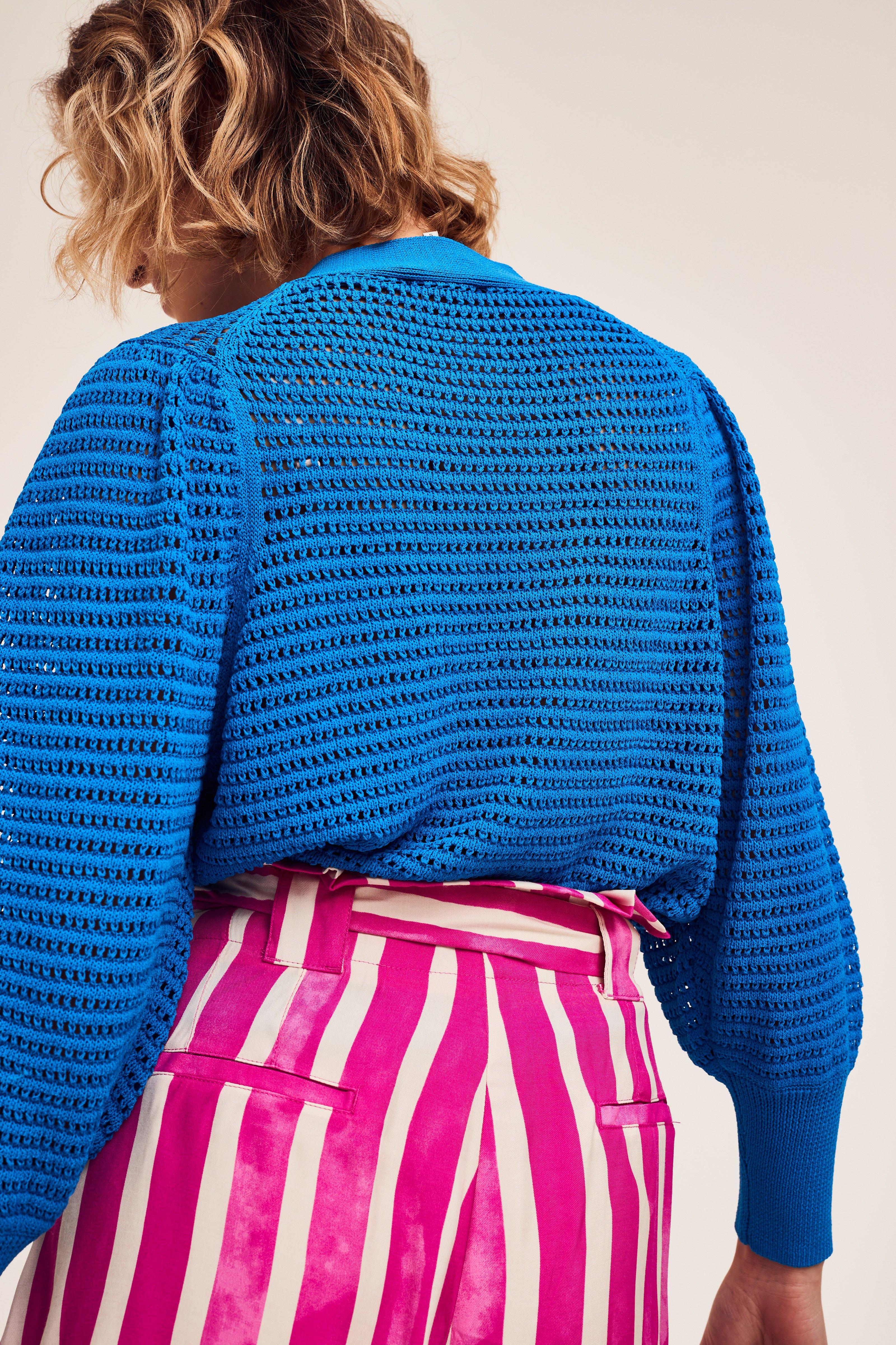 CKS Dames - PEXA - cardigan - blauw