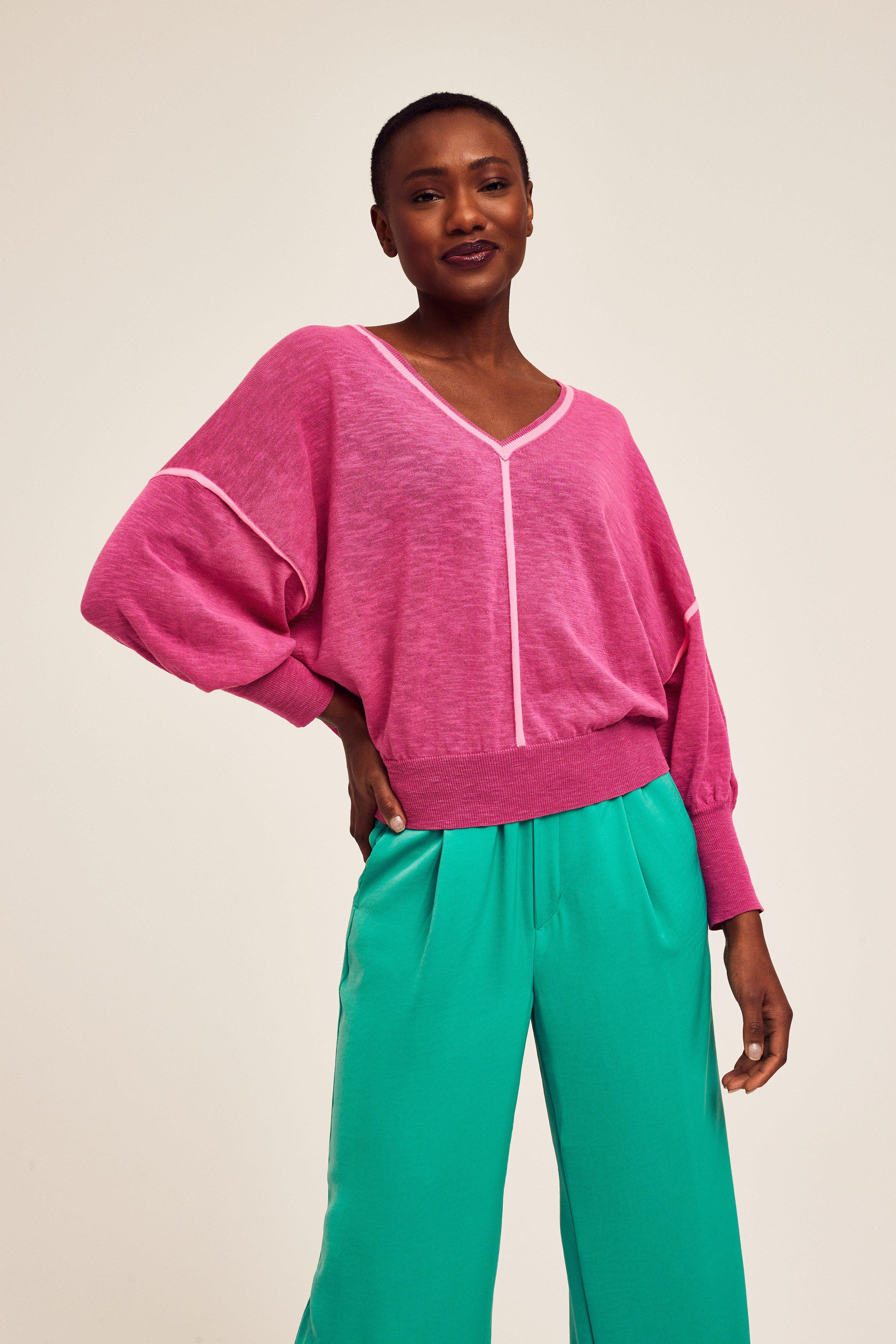 CKS Dames - PHANTA - pullover - rose vif