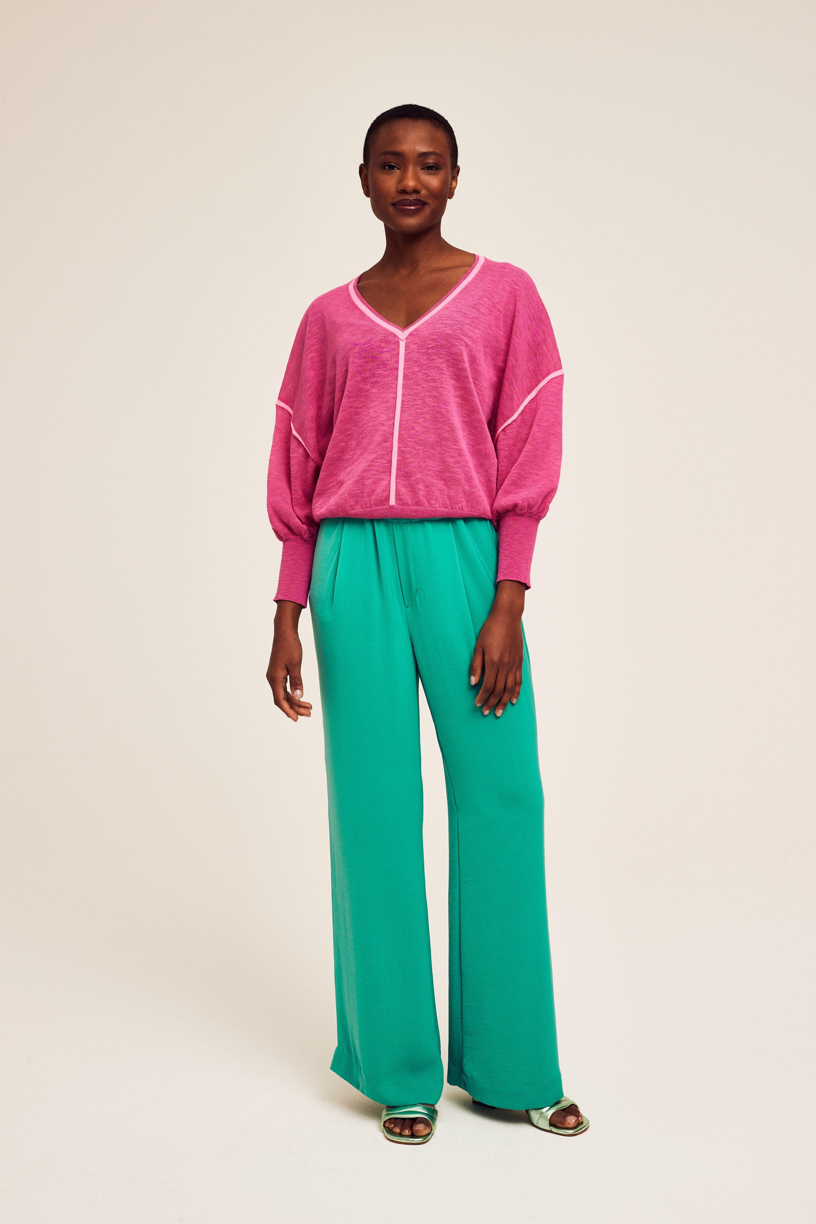 CKS Dames - PHANTA - pullover - rose vif