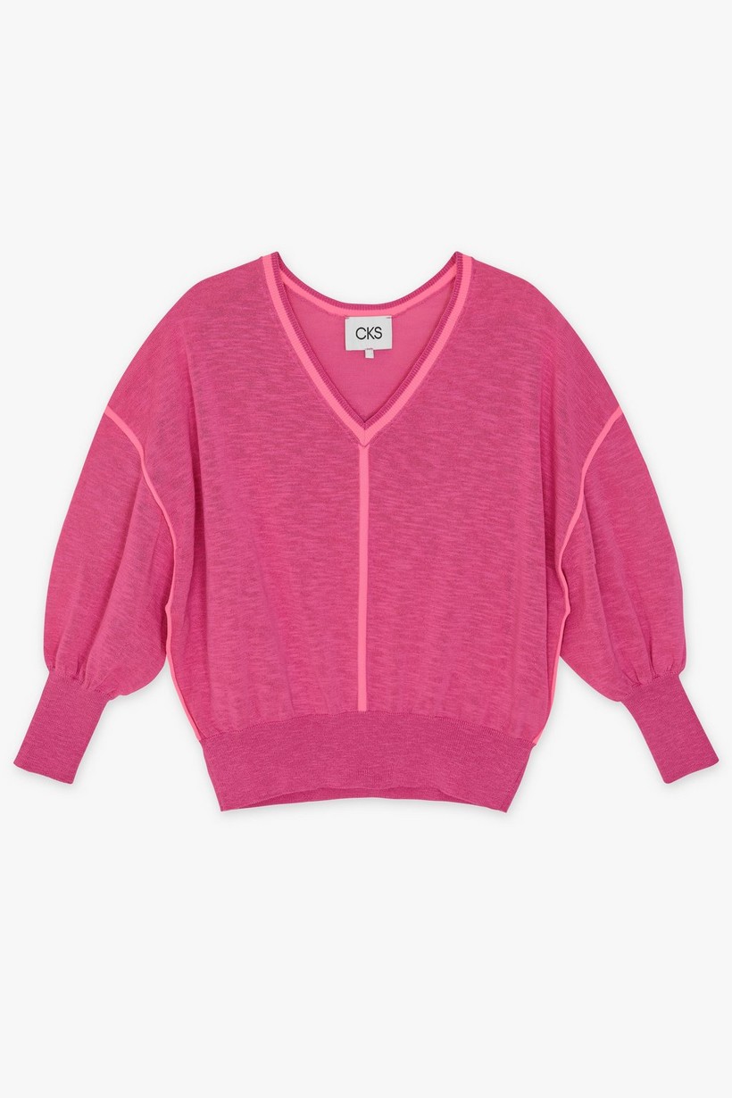 CKS Dames - PHANTA - pullover - bright pink