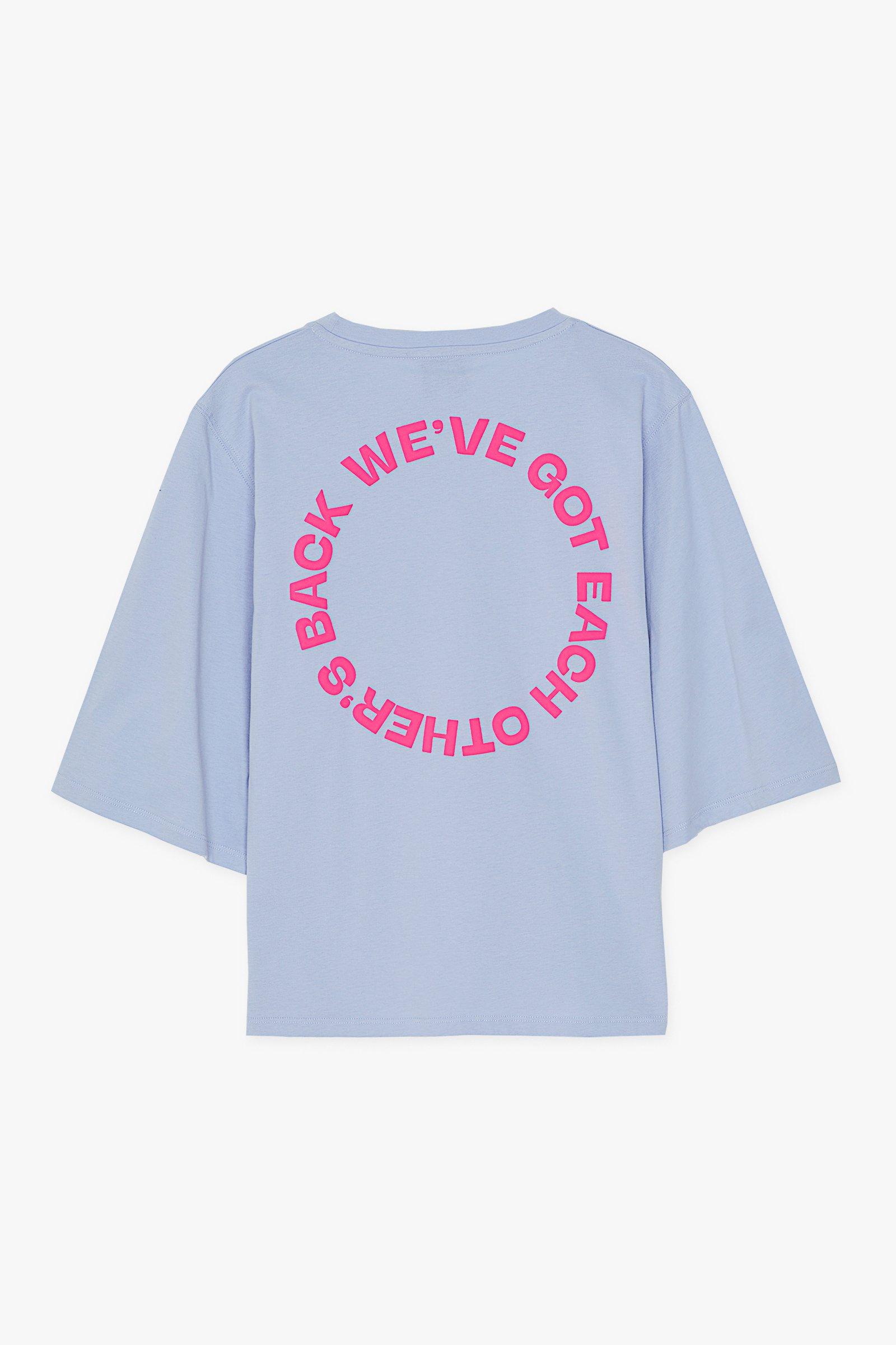 CKS Dames - FIERCE - t-shirt à manches courtes - bleu clair