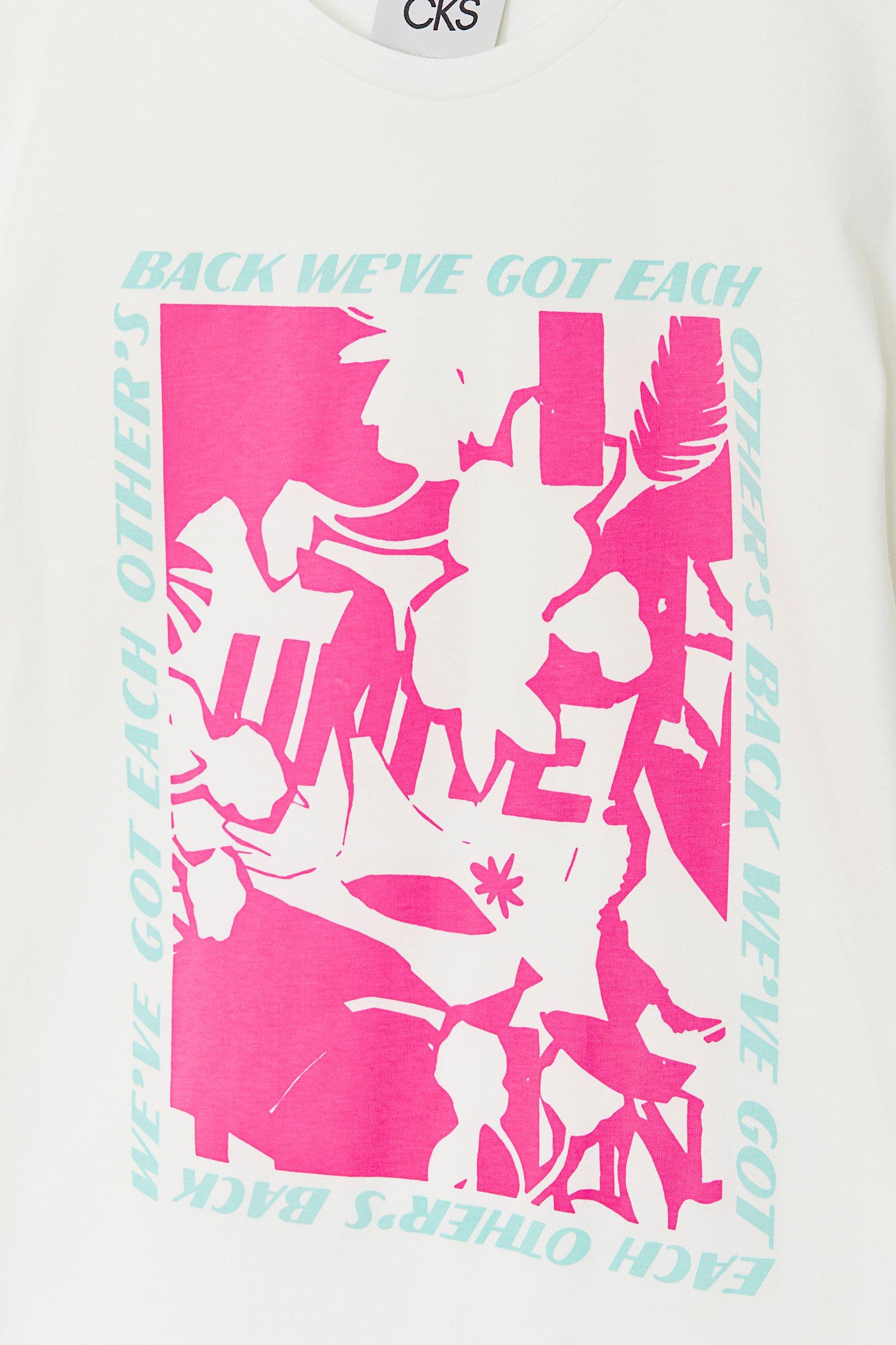 CKS Dames - WOMEN - t-shirt à manches courtes - blanc