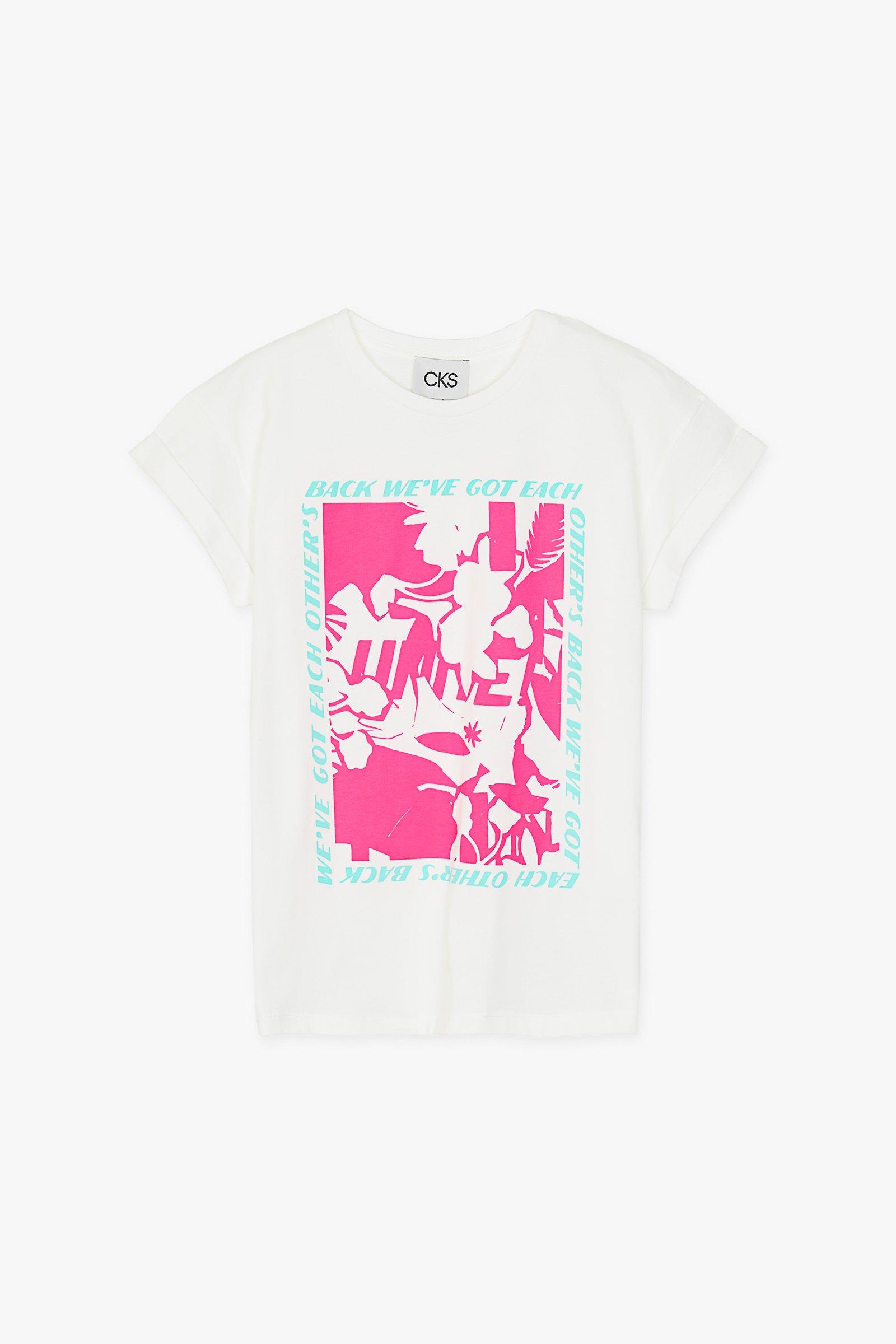 CKS Dames - WOMEN - t-shirt à manches courtes - blanc