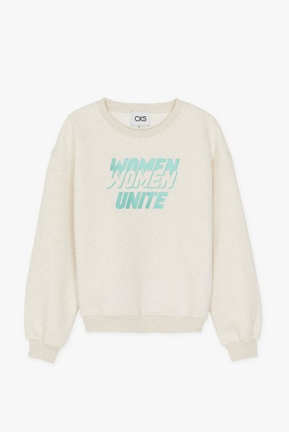 CKS Dames - UNITE - sweater - lichtbeige