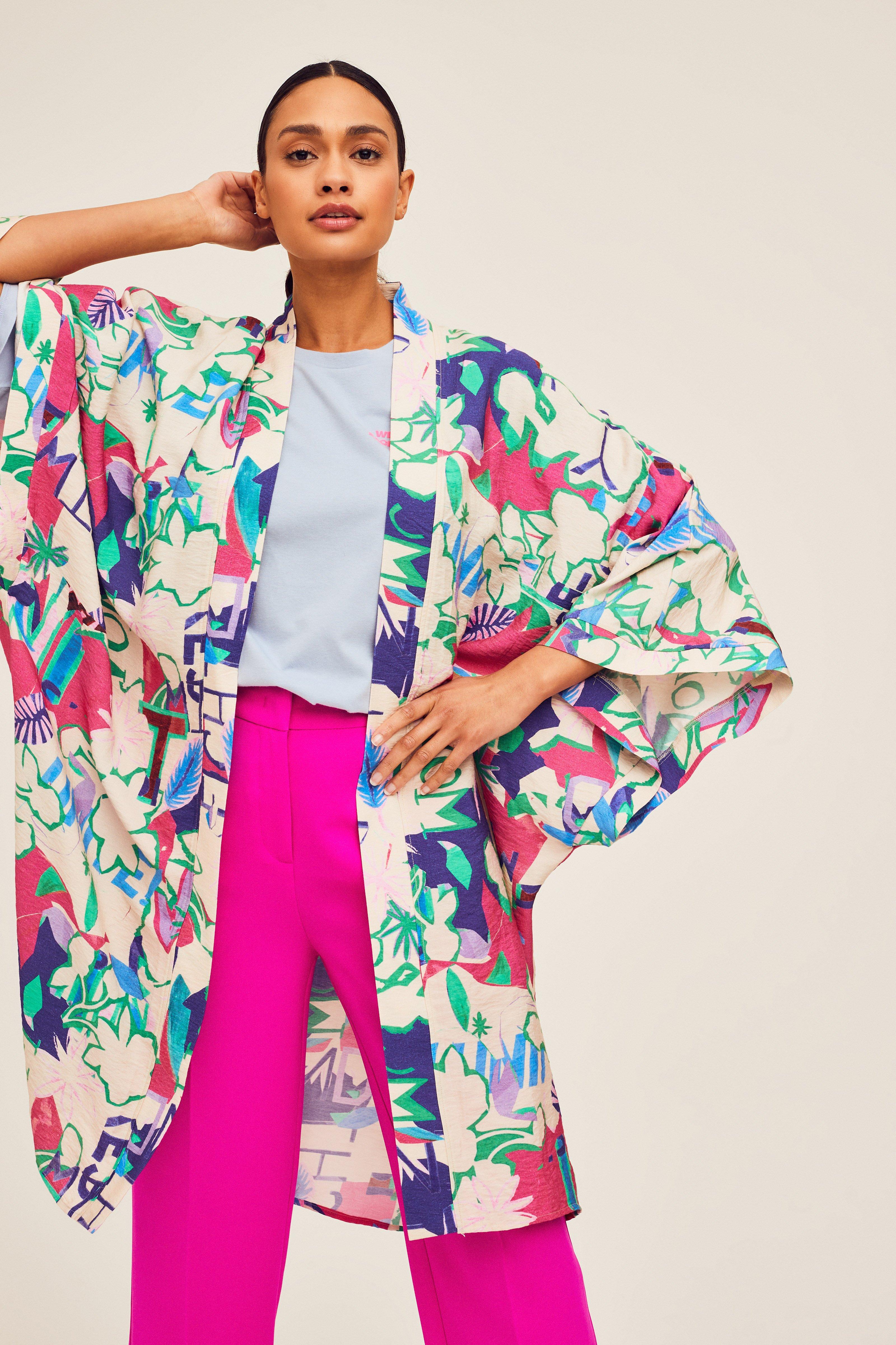 CKS Dames - QUEEN - kimono - intens roze