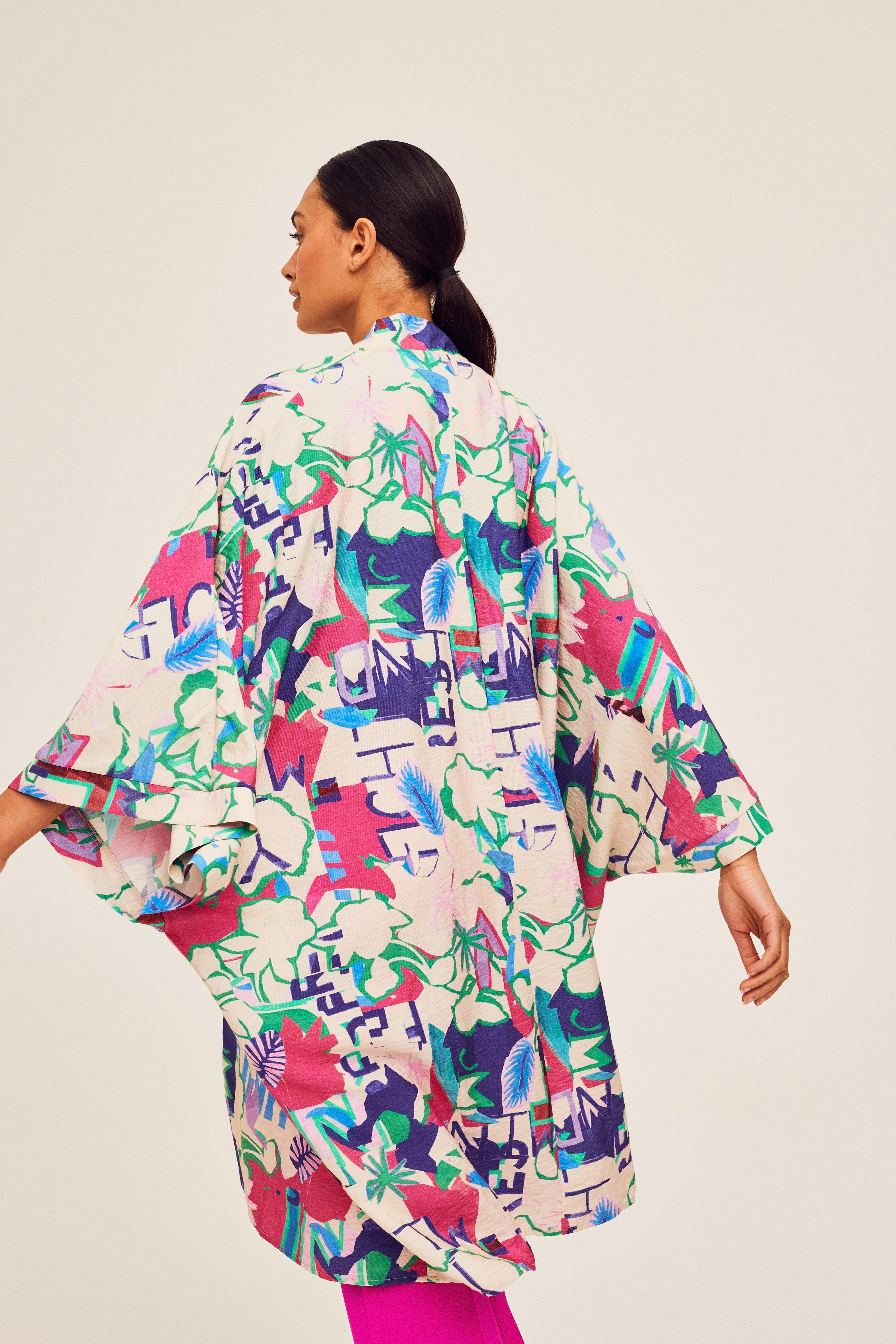 CKS Dames - QUEEN - kimono - intens roze