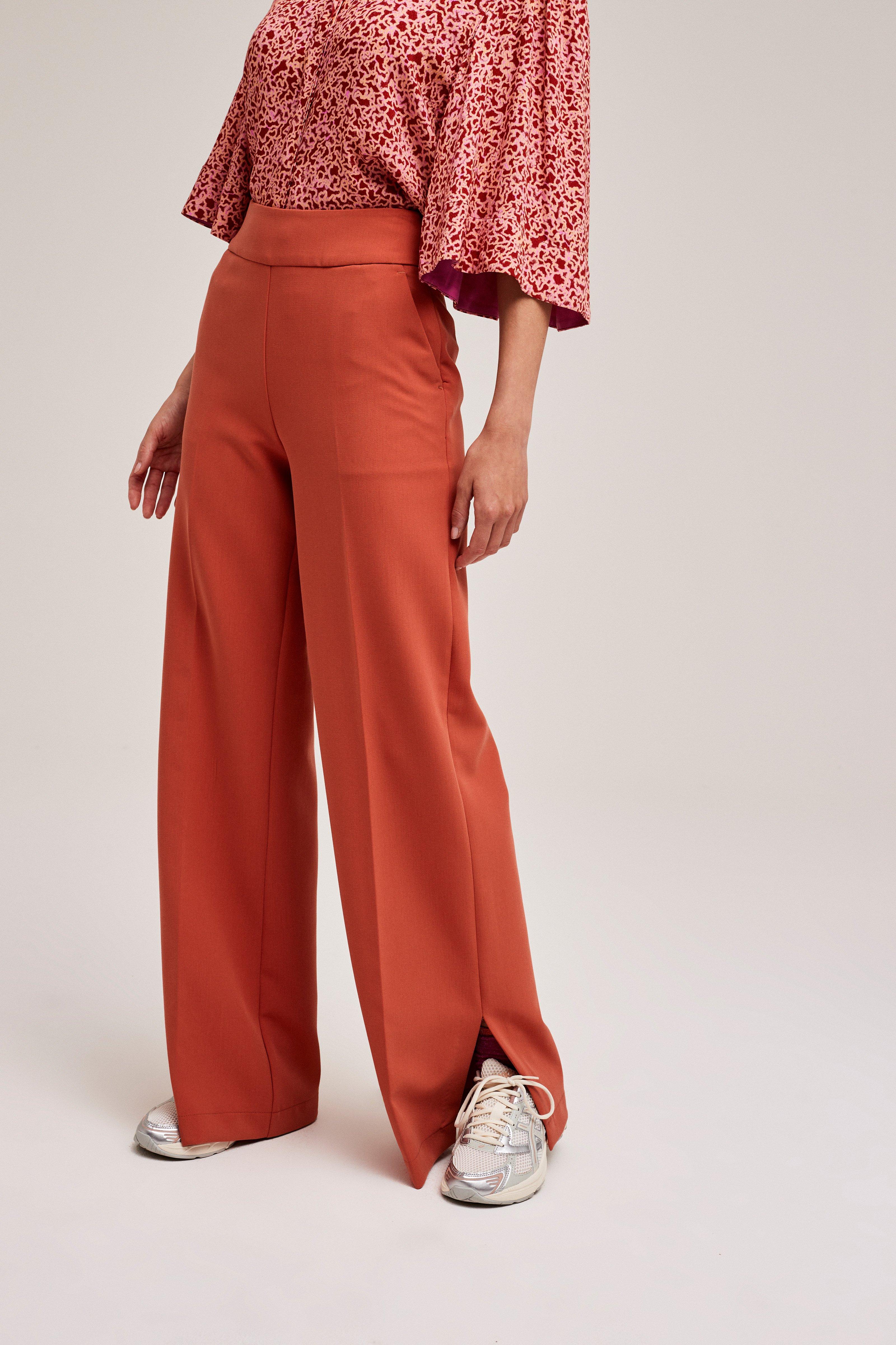 CKS Dames - TAIFO - long trouser - terracotta
