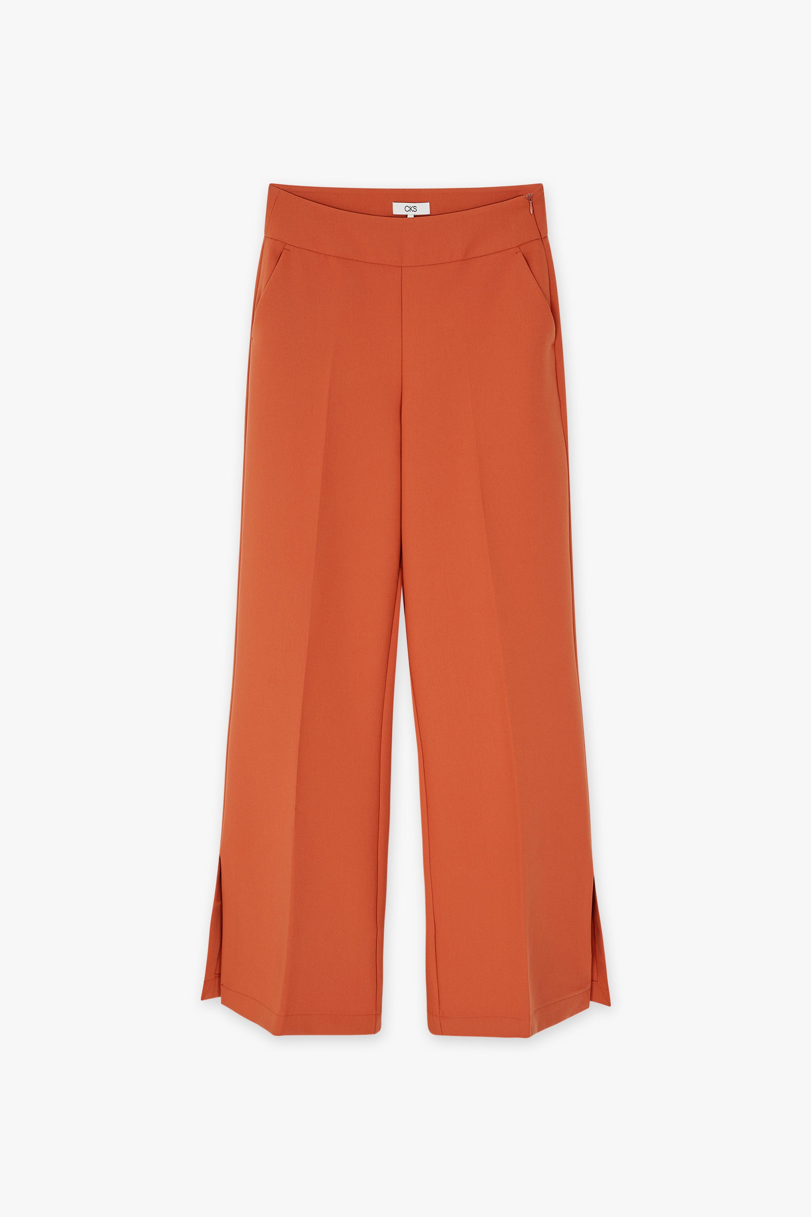 CKS Dames - TAIFO - long trouser - terracotta
