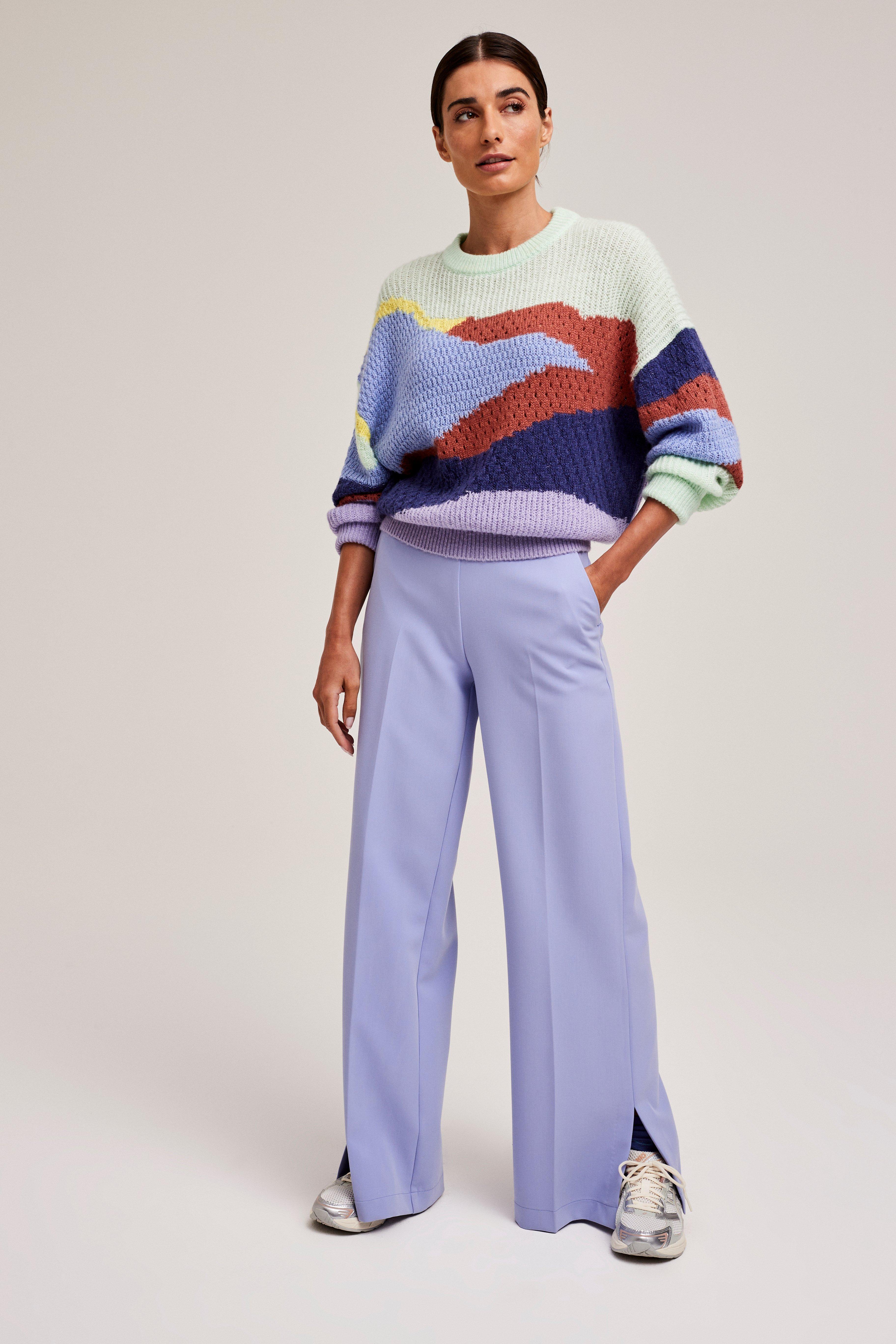 CKS Dames - TAIFO - long trouser - lila
