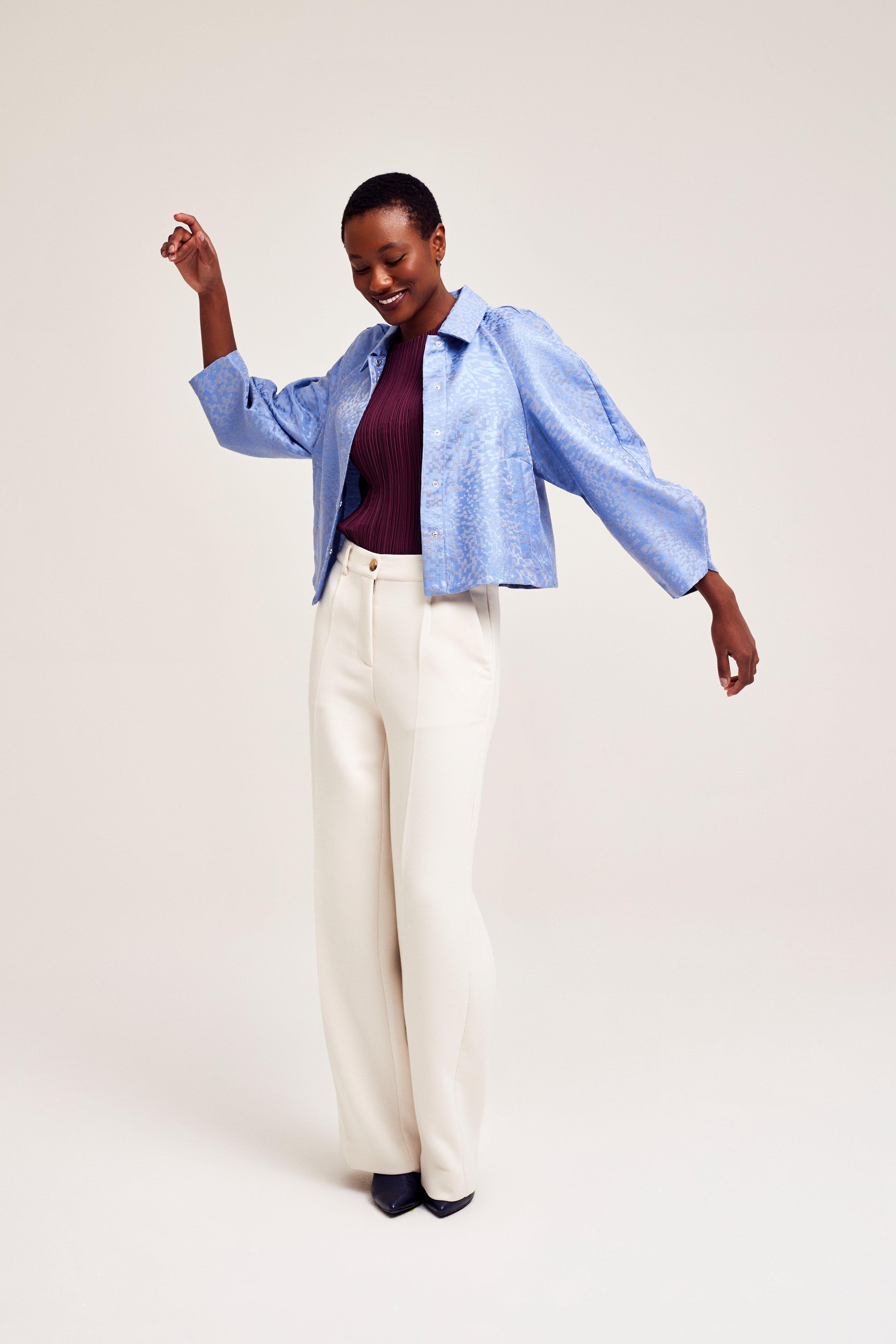 CKS Dames - BAIRA - veste fantaisie - lilas