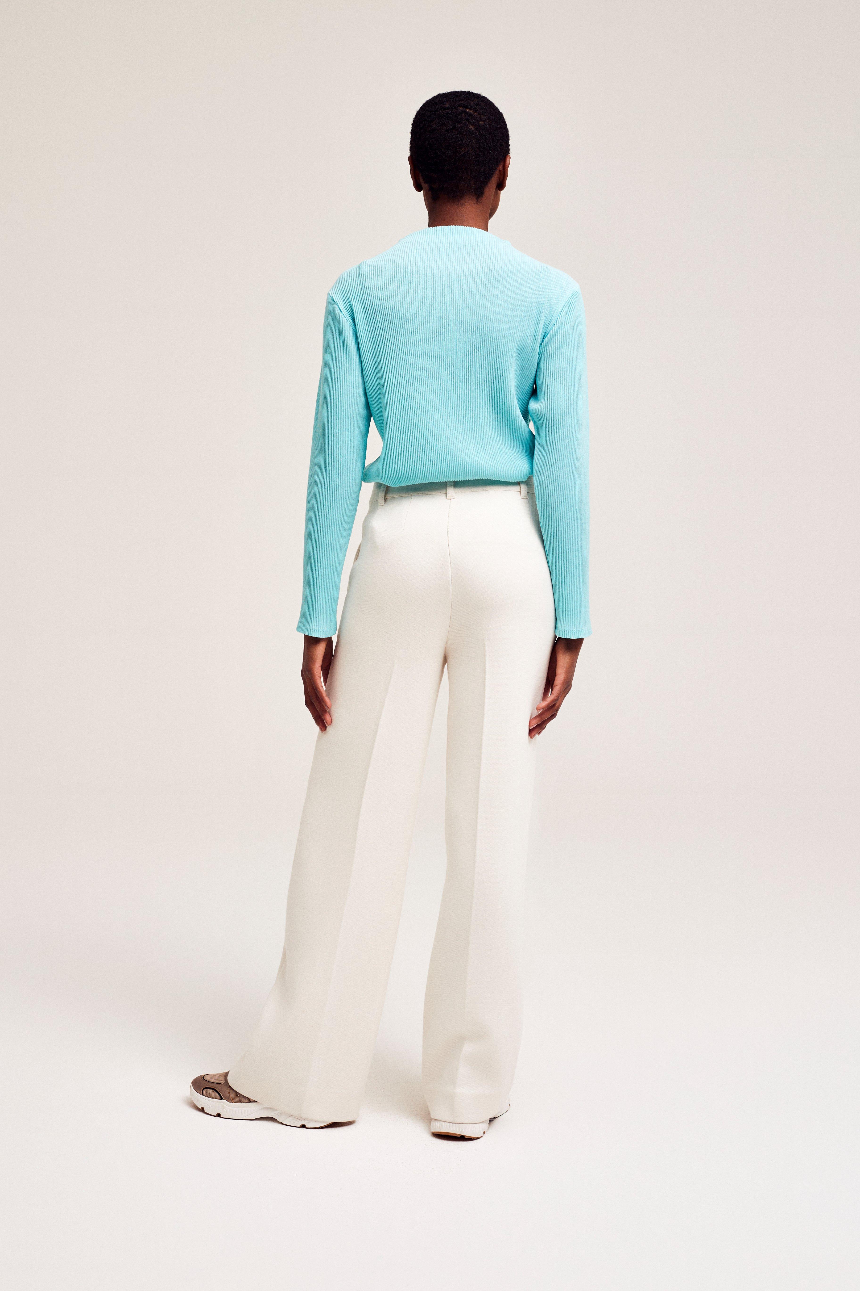CKS Dames - TIBO - blouse short sleeves - light blue