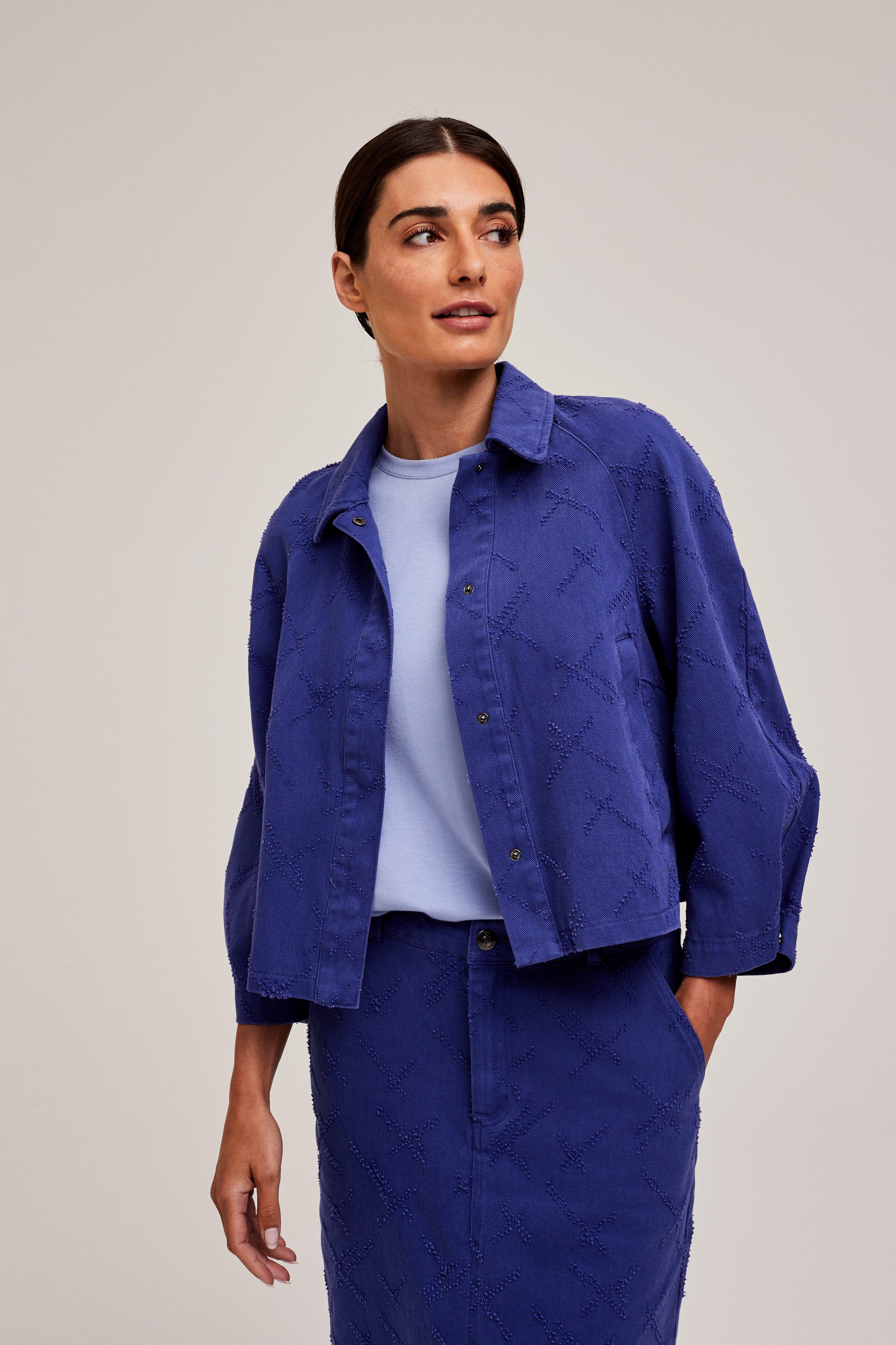 CKS Dames - BAIRA - Denimjacke - Blau