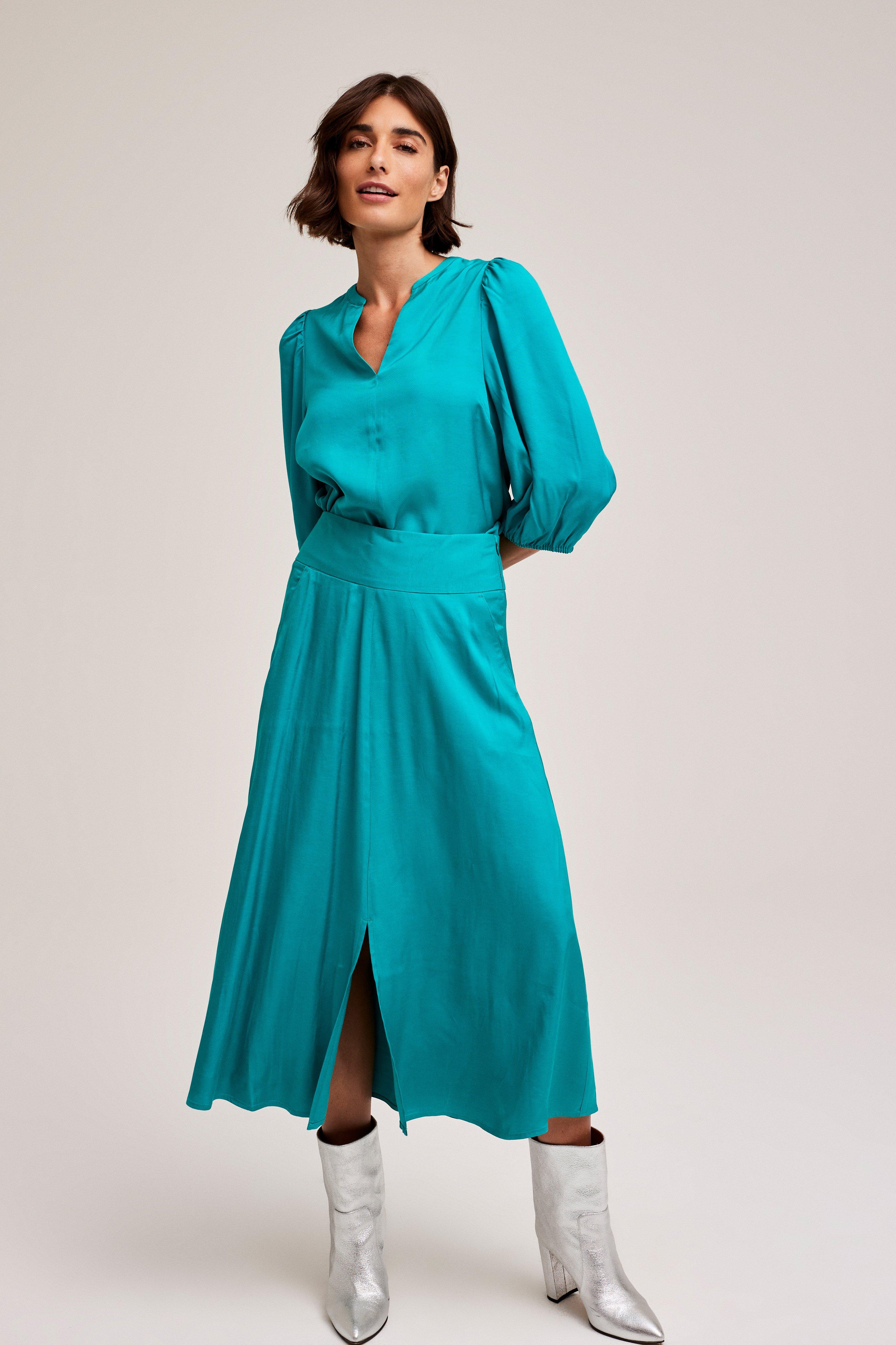 CKS Dames - BULANI - blouse korte mouwen - khaki