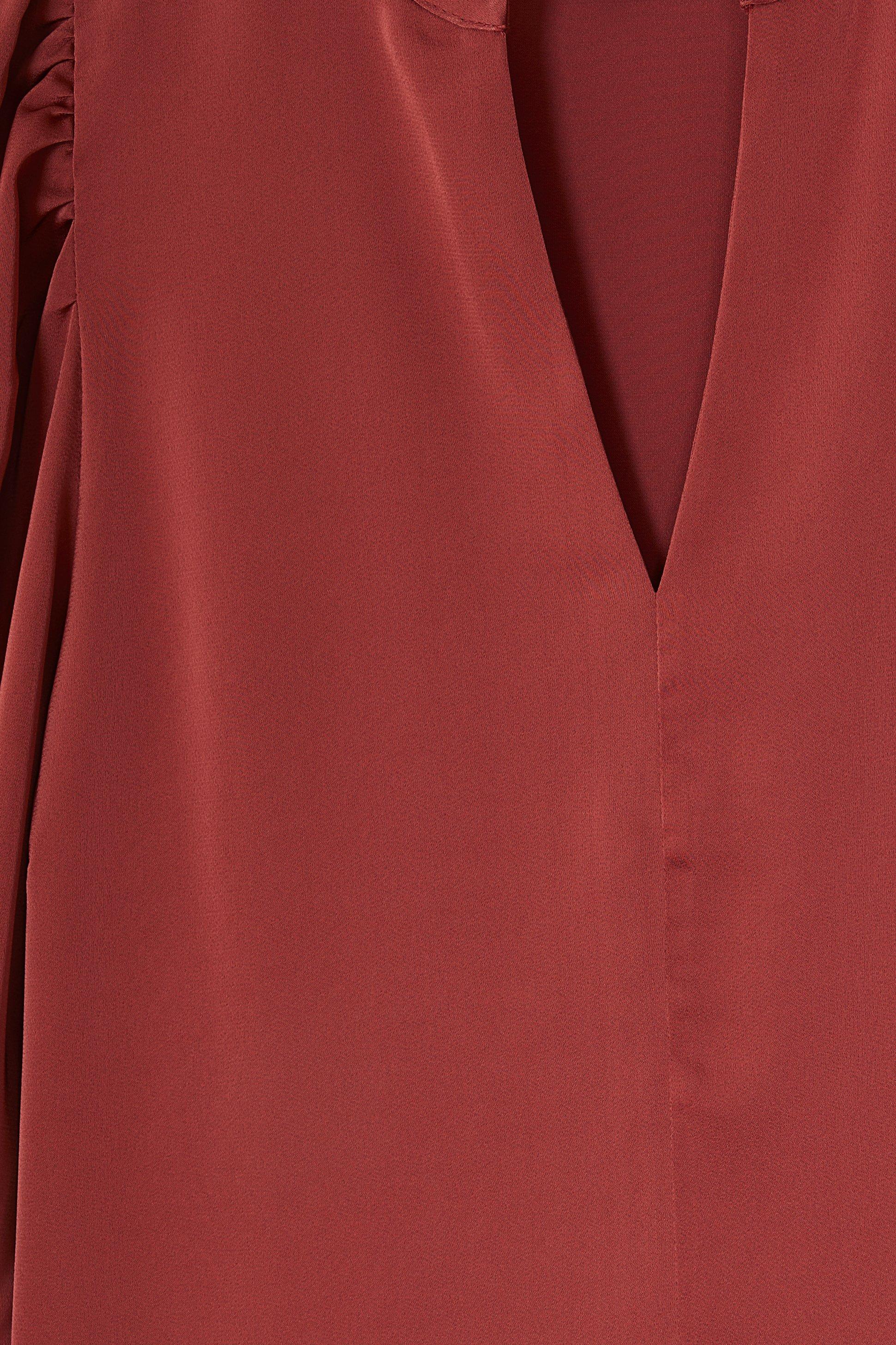 CKS Dames - BULANI - blouse korte mouwen - bruin