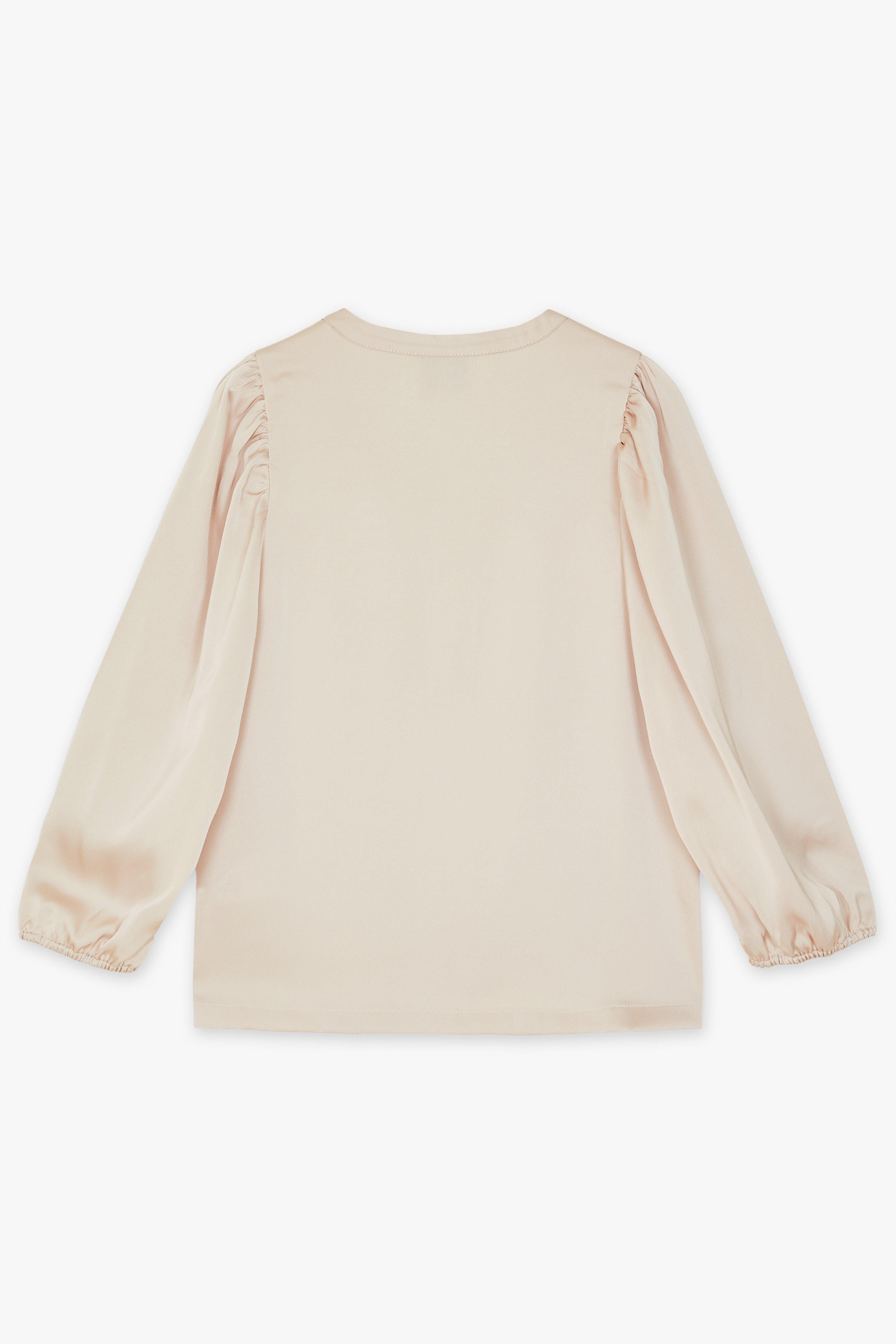 CKS Dames - BULANI - chemisier à manches courtes - beige clair