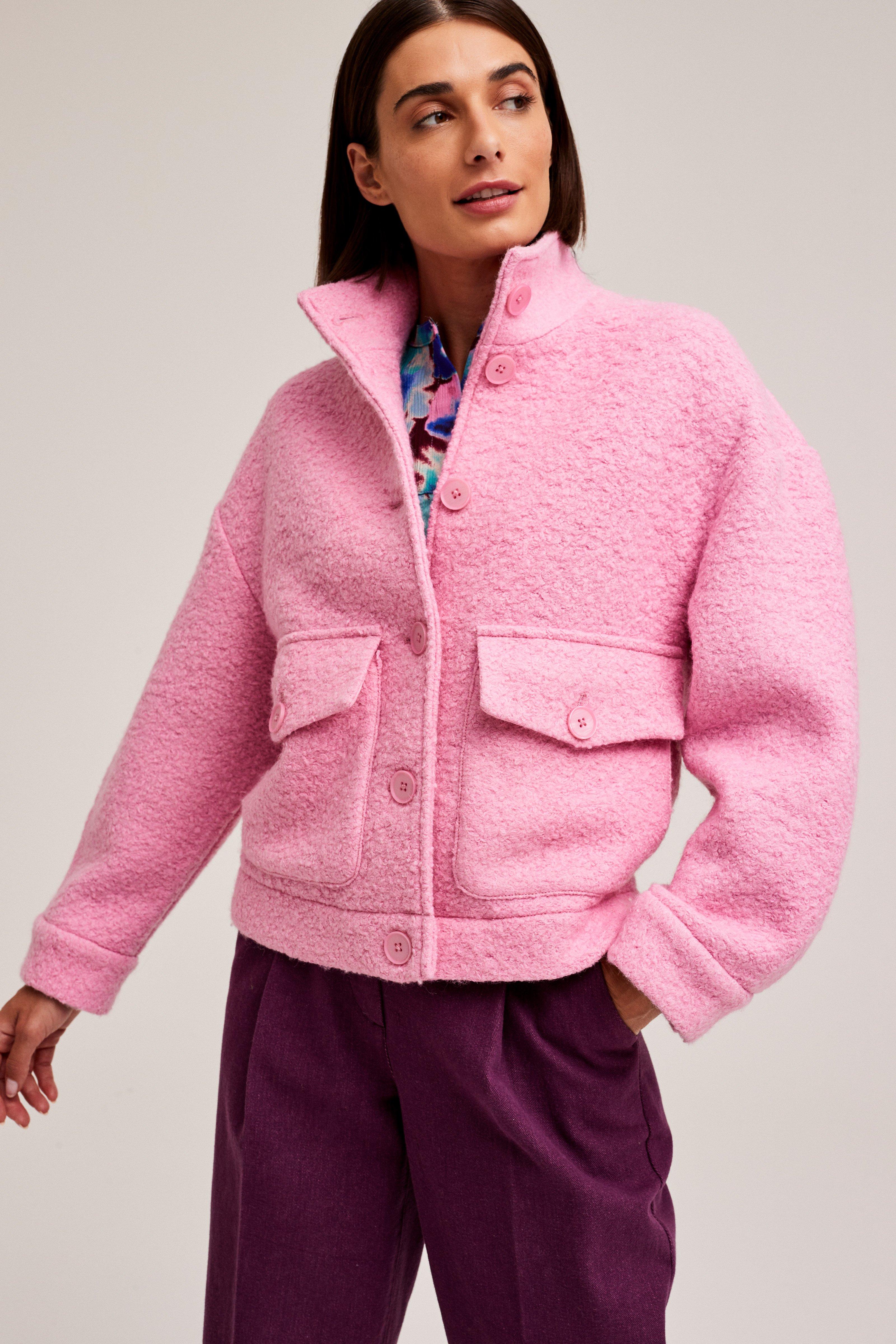 CKS Dames - COPPER - veste courte - rose clair