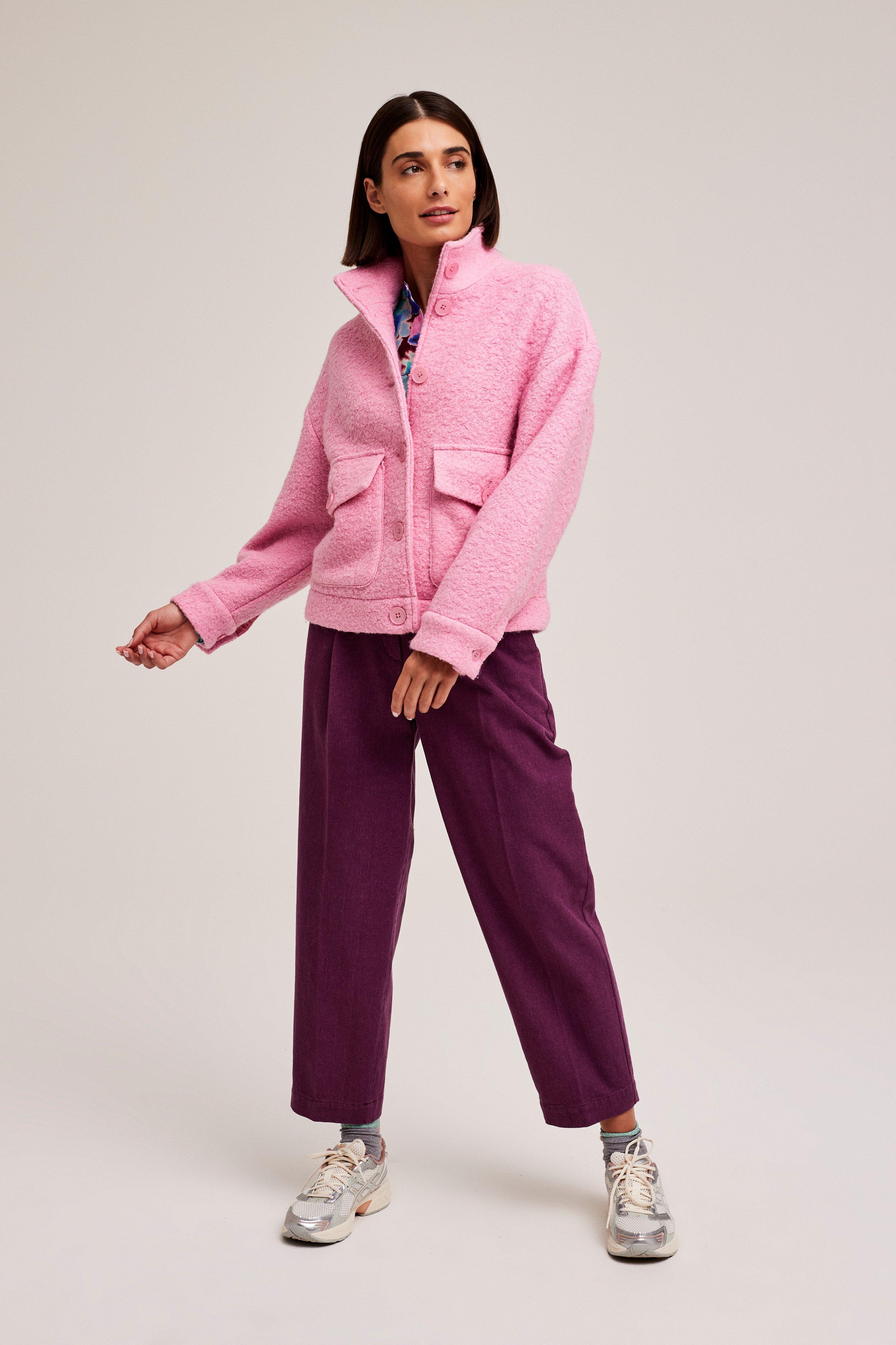CKS Dames - COPPER - short coat - light pink