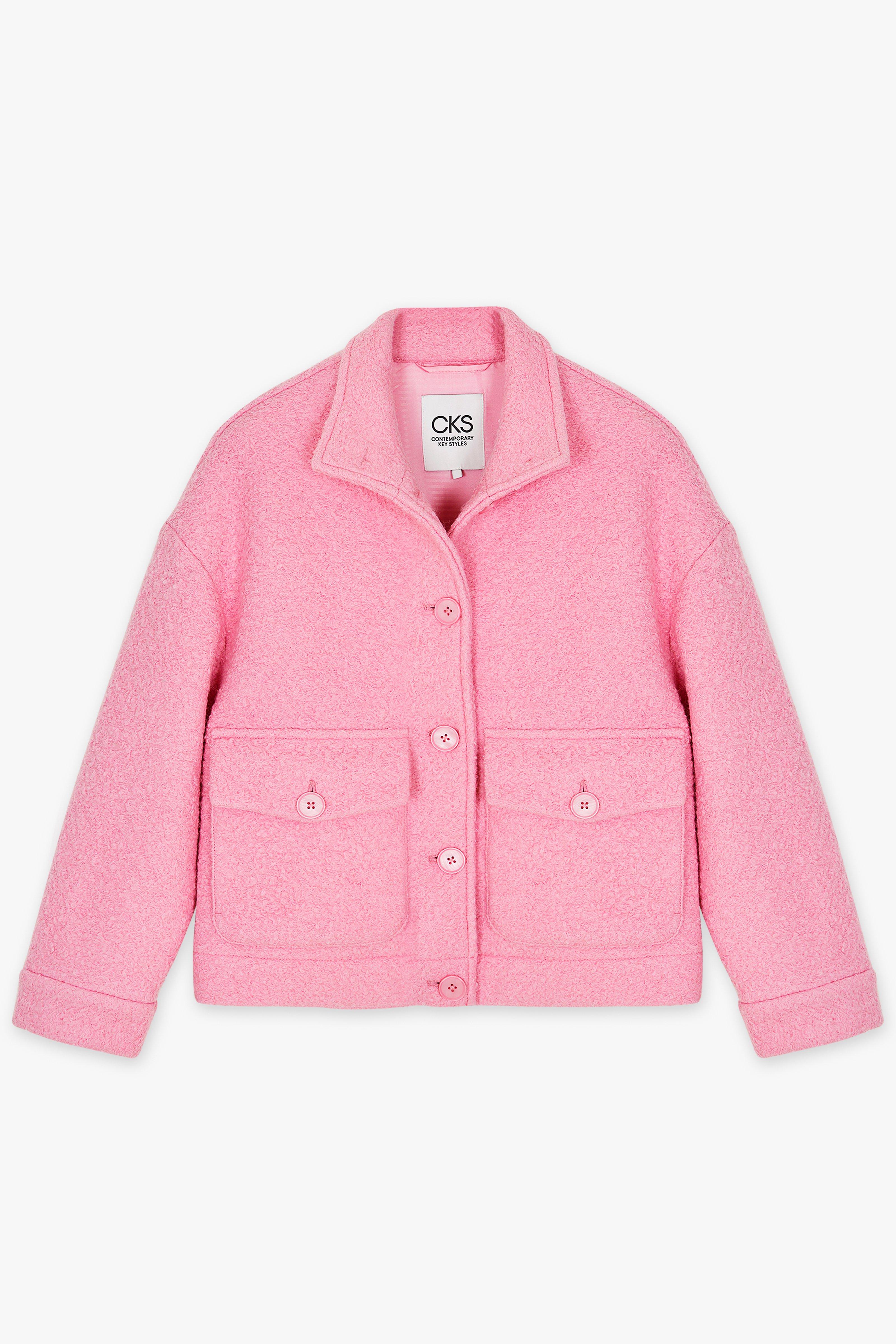 CKS Dames - COPPER - short coat - light pink