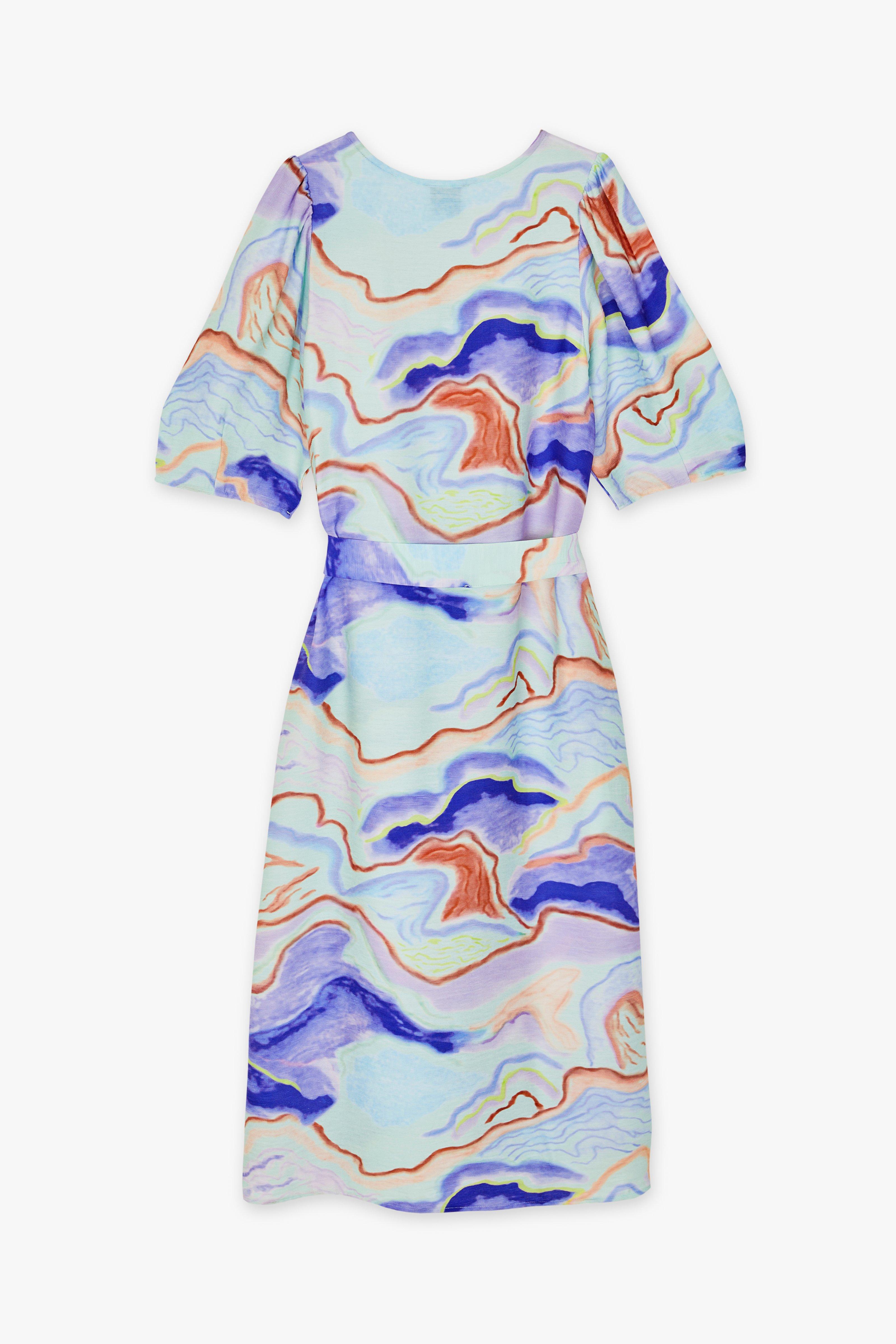 CKS Dames - DAX - robe midi - multicolore