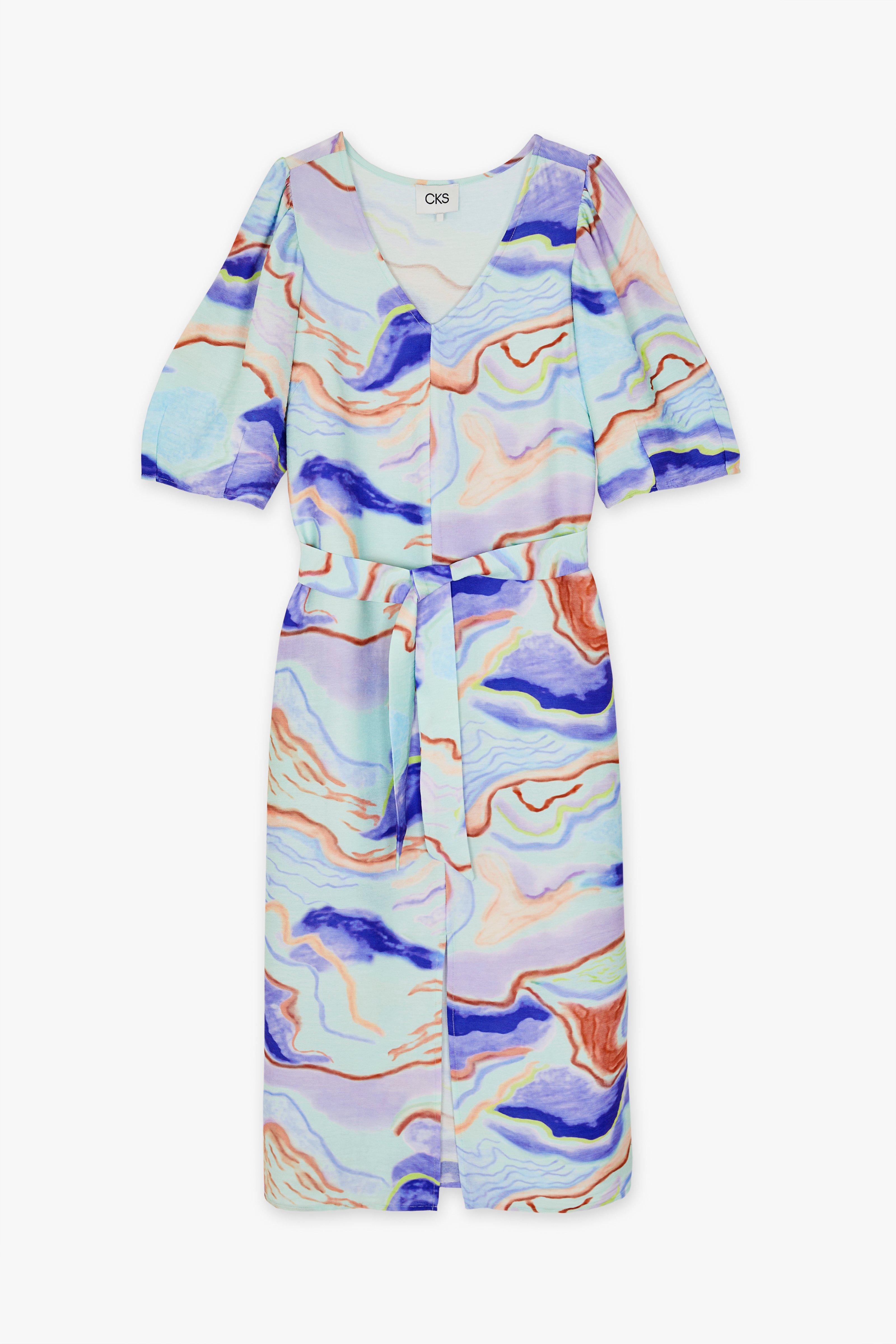 CKS Dames - DAX - robe midi - multicolore