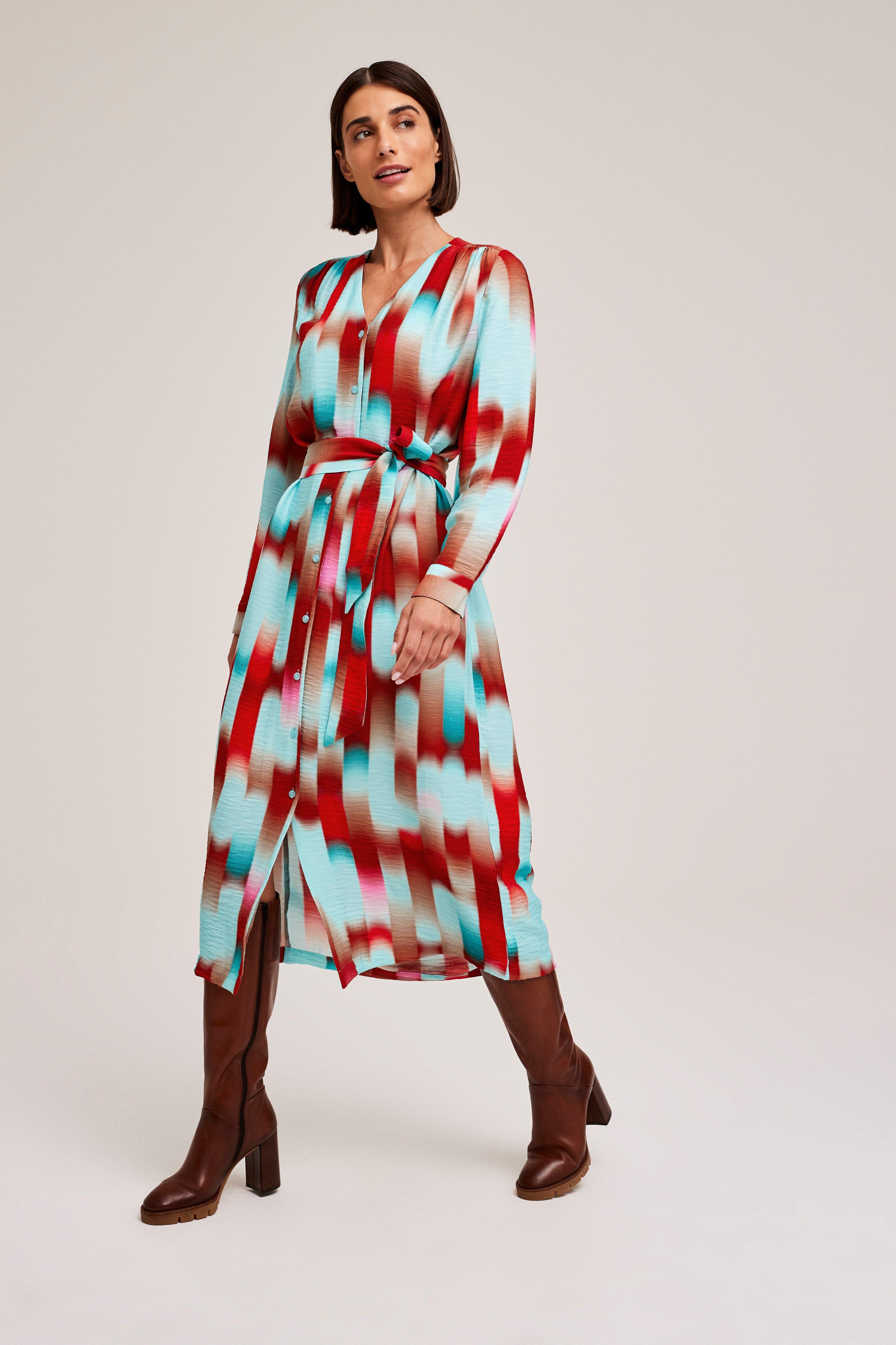 CKS Dames - WALKER - robe midi - brun