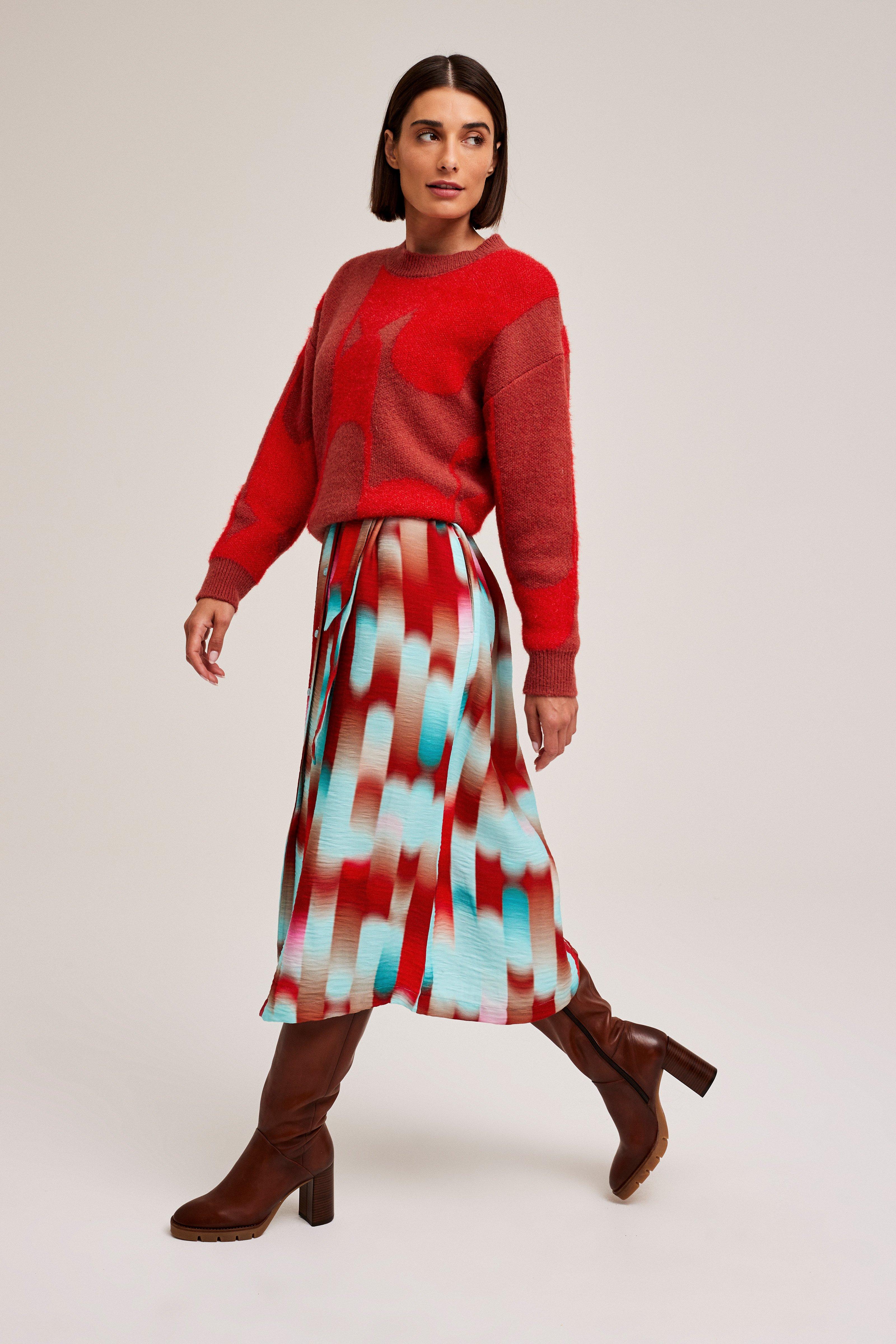 CKS Dames - WALKER - midi dress - brown