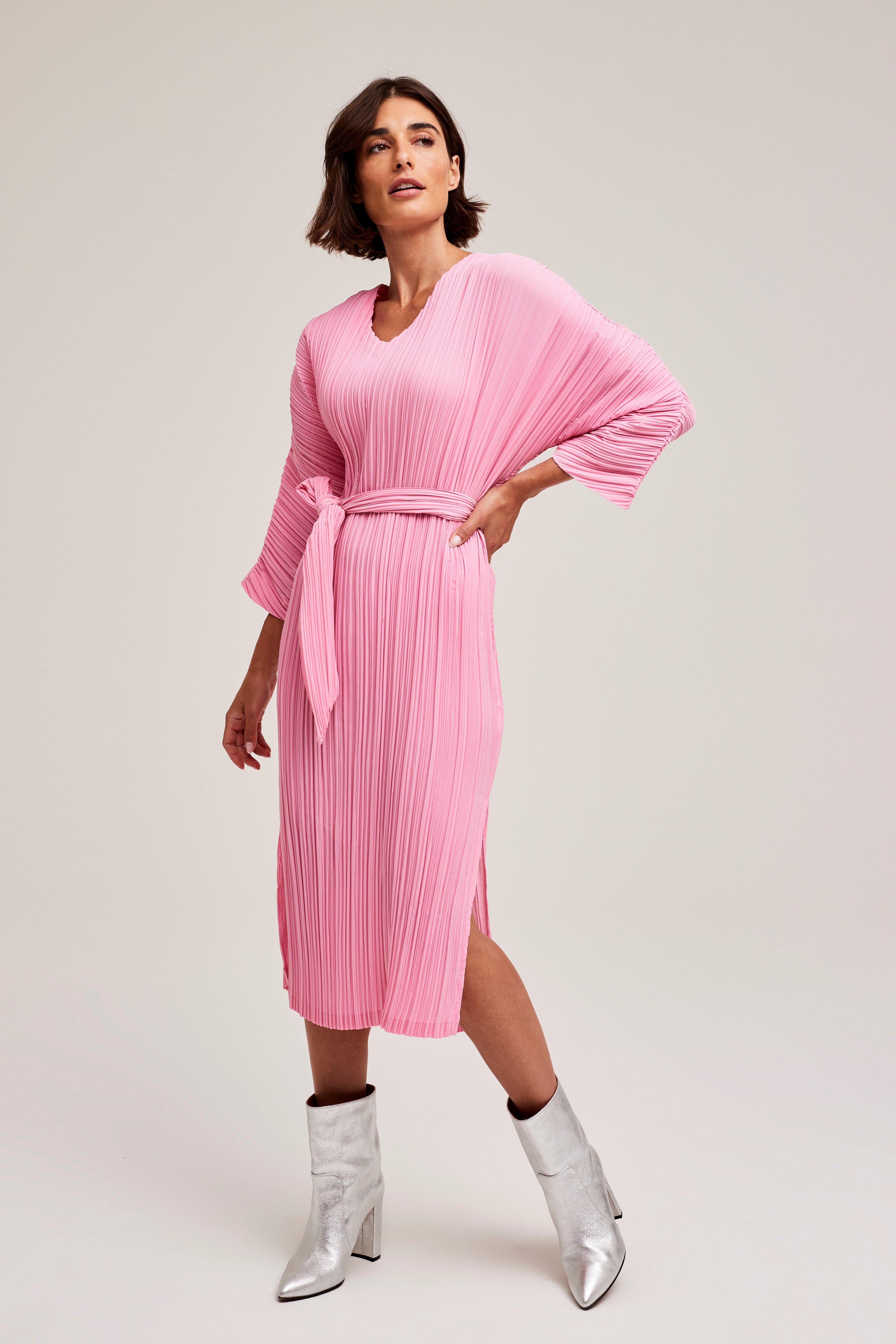 CKS Dames - DOVER - robe midi - rose clair