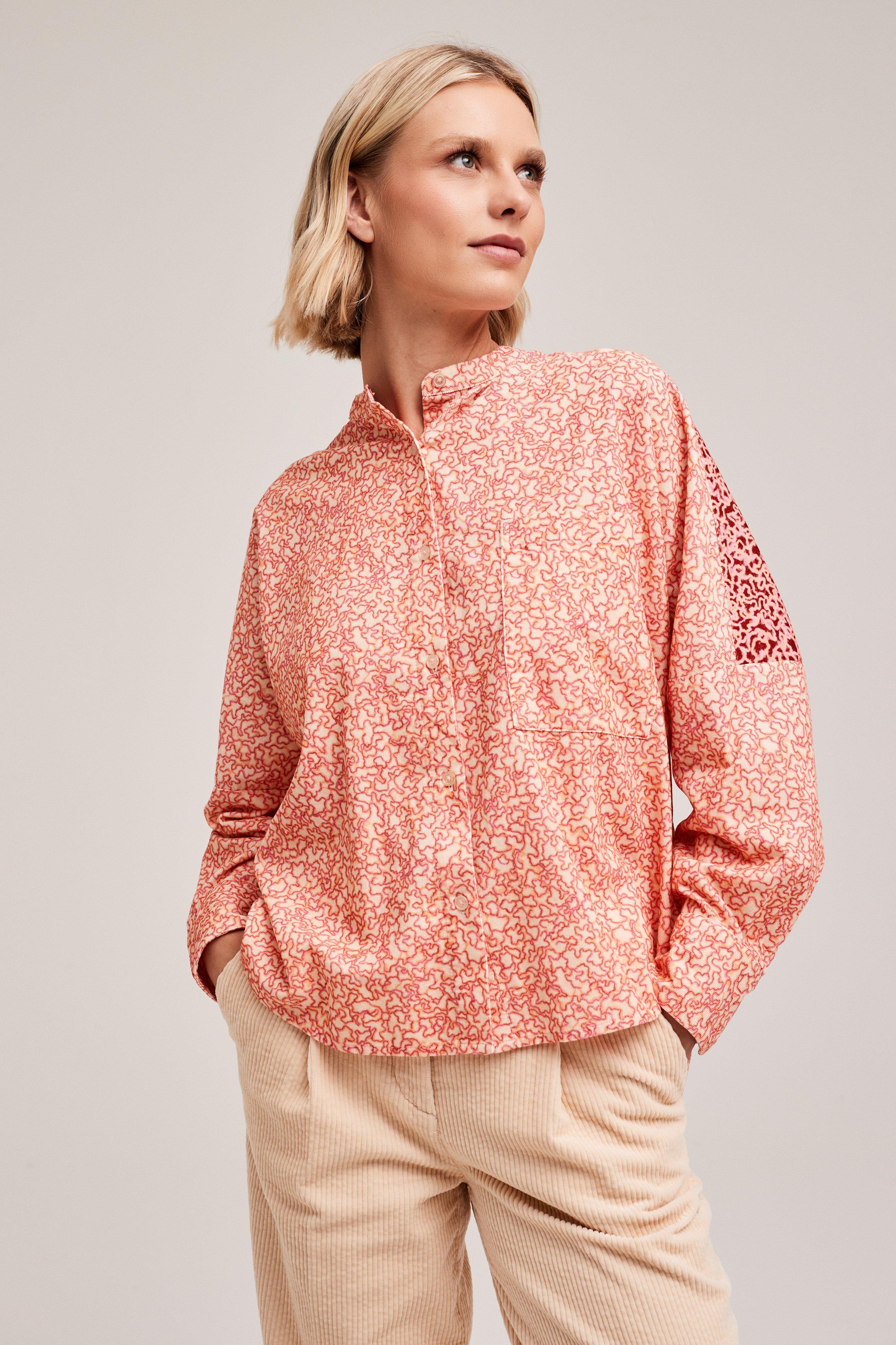 CKS Dames - SAZNA - blouse korte mouwen - wit
