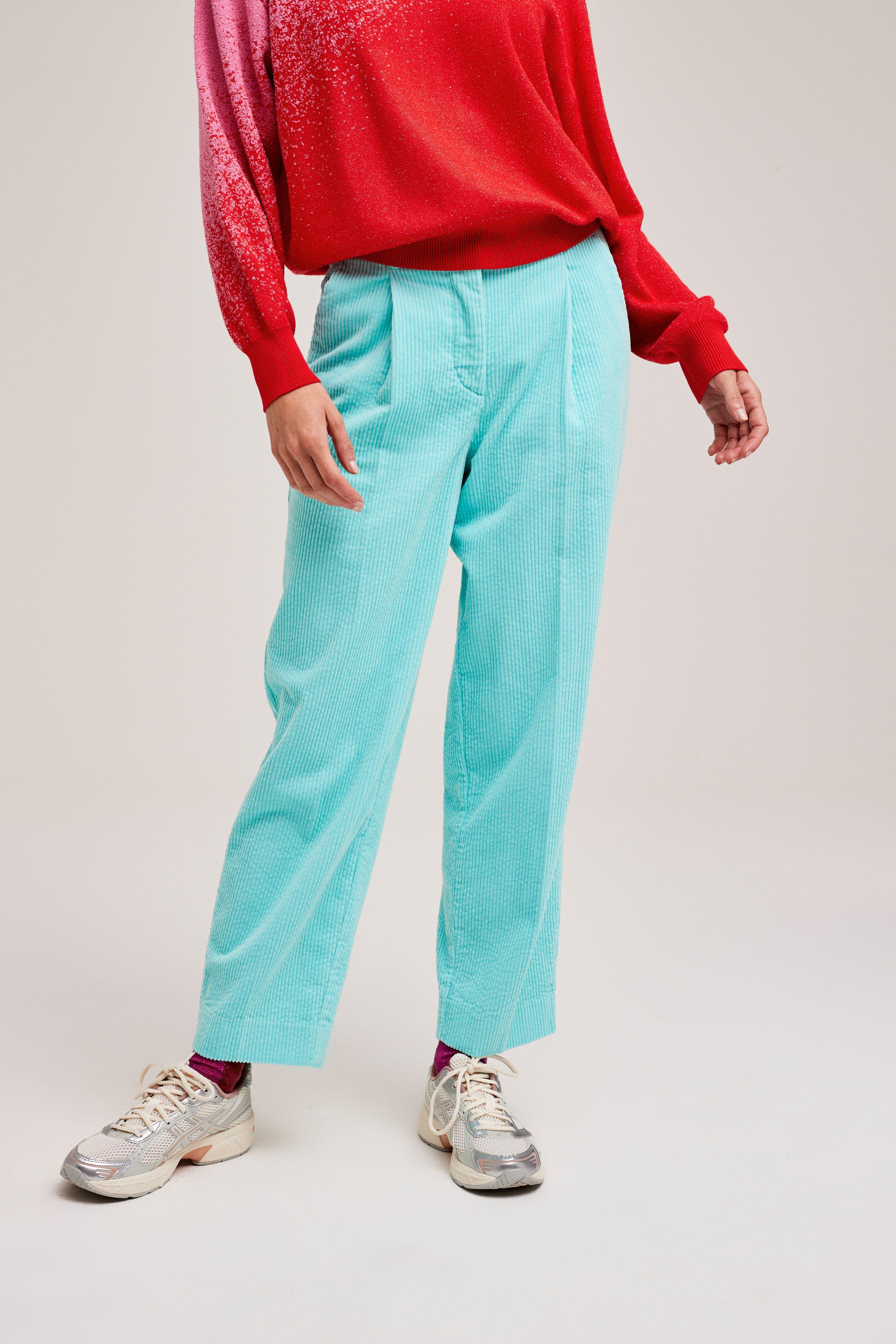 CKS Dames - LAHTI - pantalon à la cheville - bleu vif