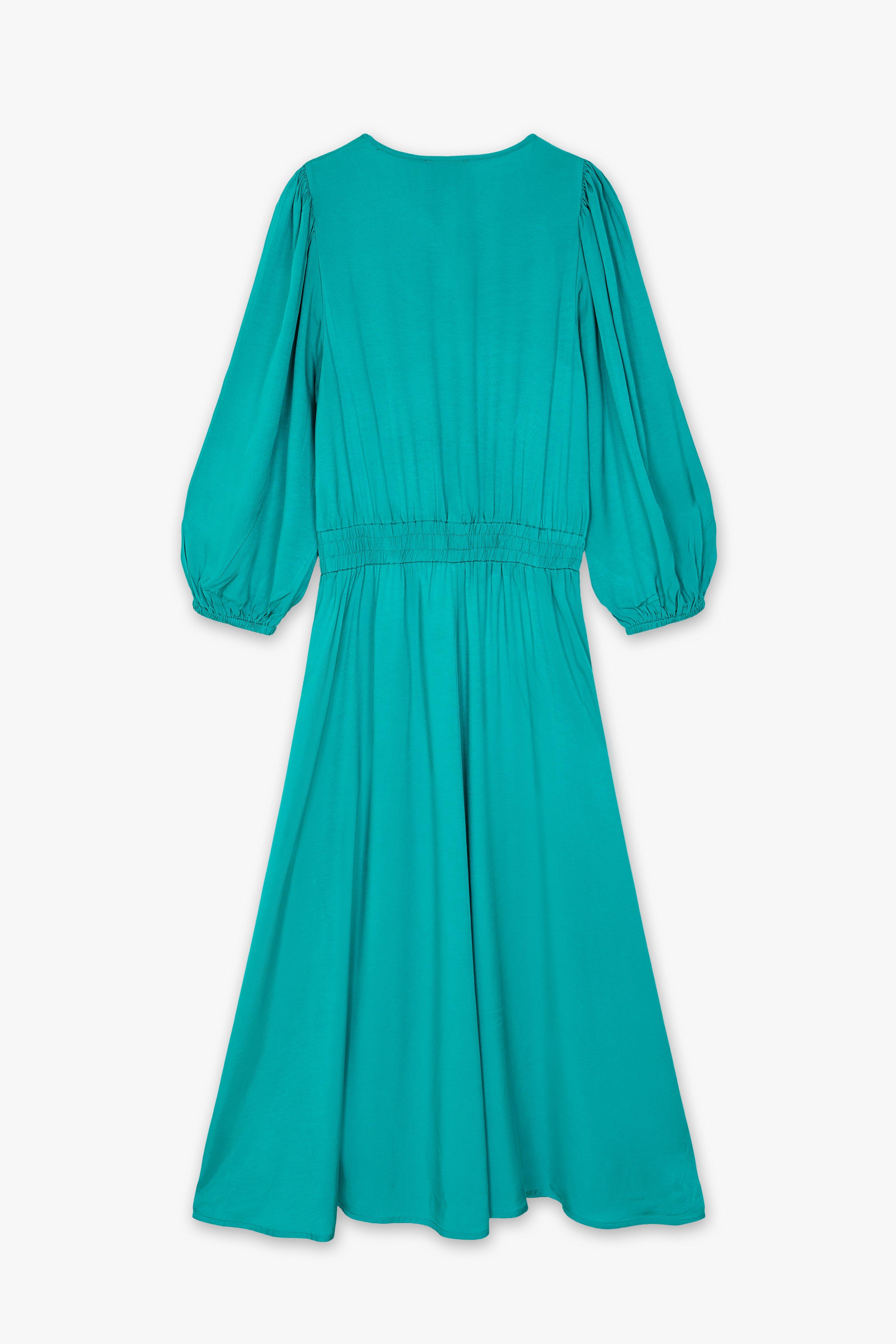 CKS Dames - WIMBLEDON - robe midi - khaki