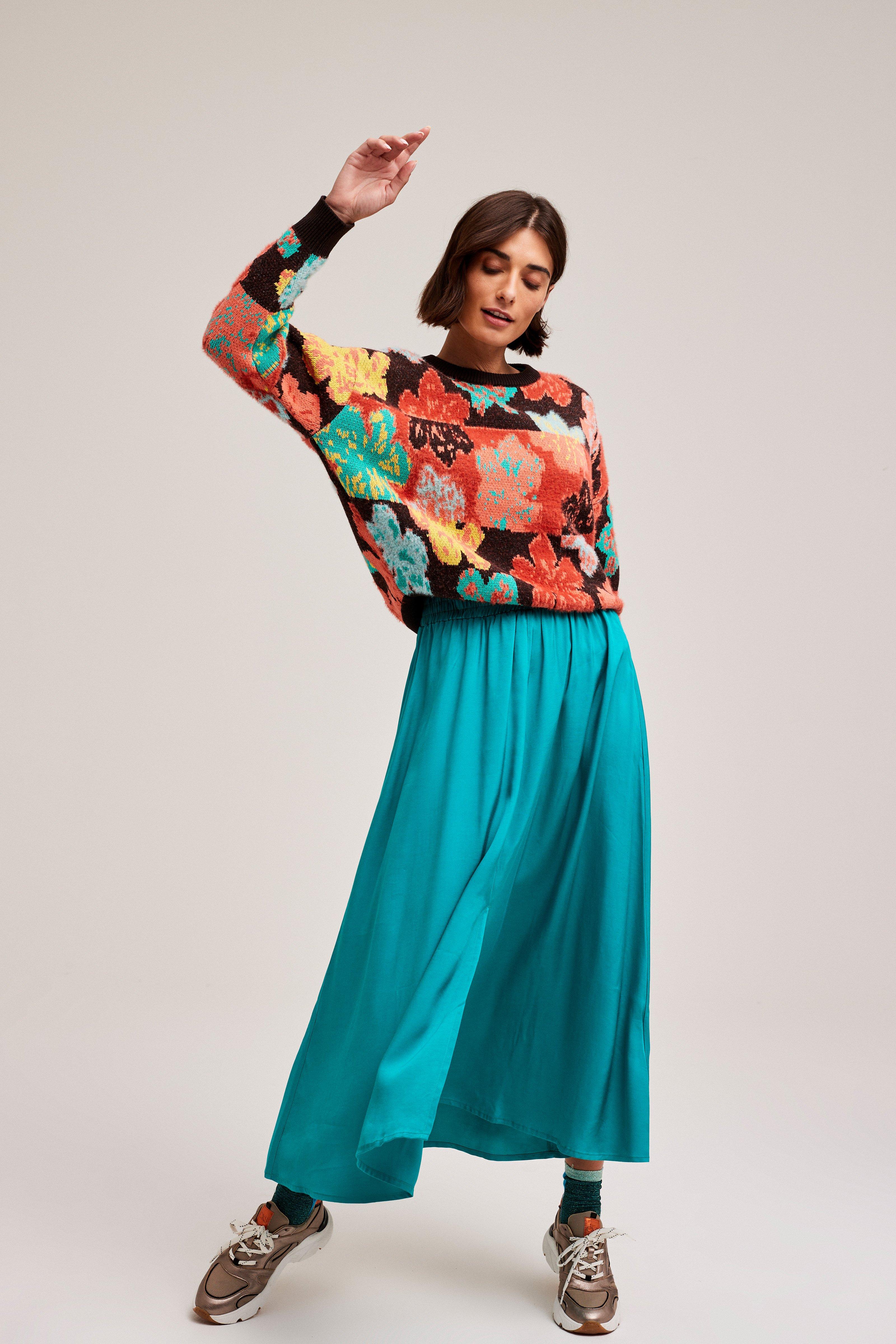CKS Dames - WIMBLEDON - Midi-Kleid - Grün