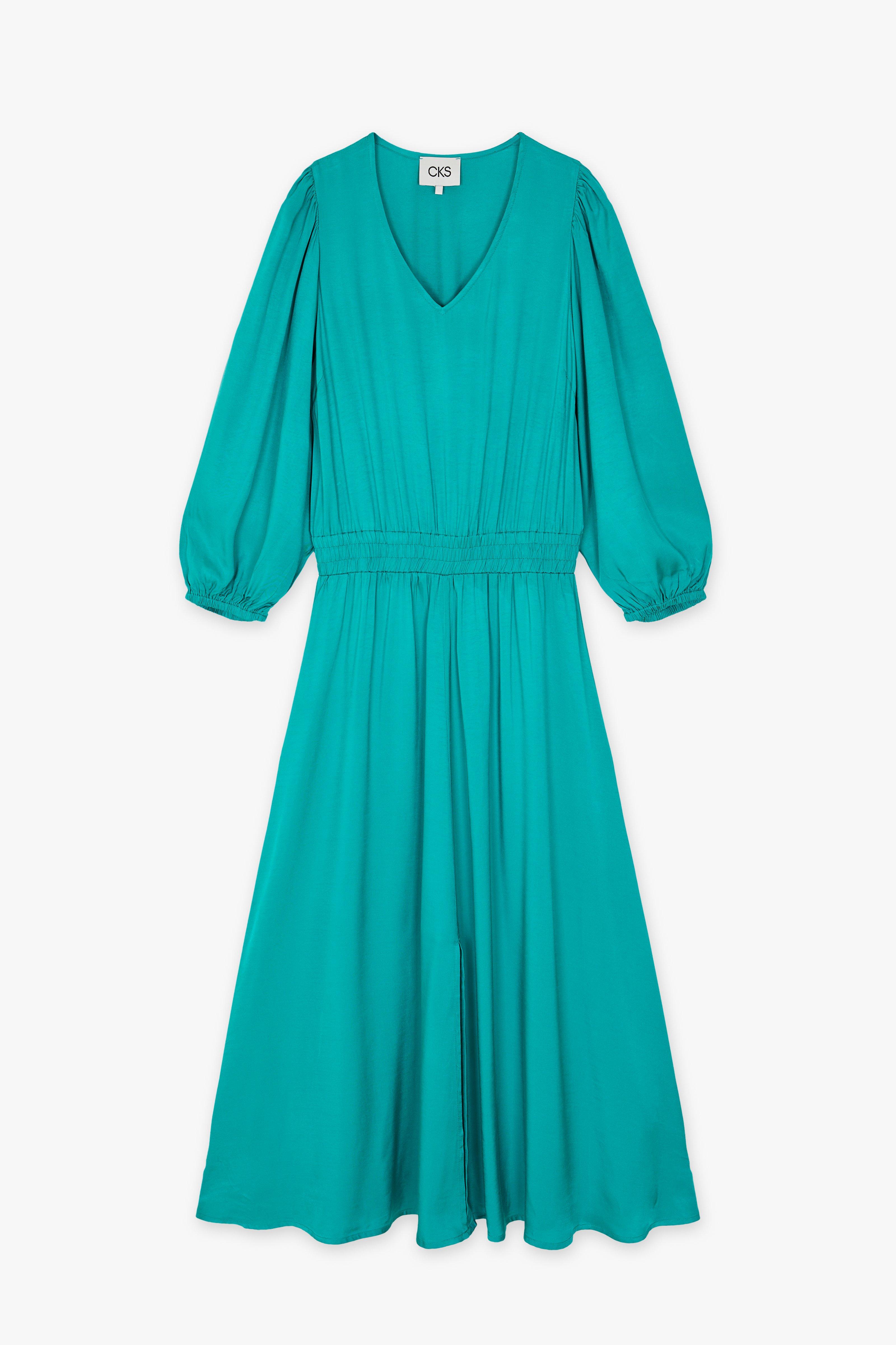 CKS Dames - WIMBLEDON - robe midi - khaki