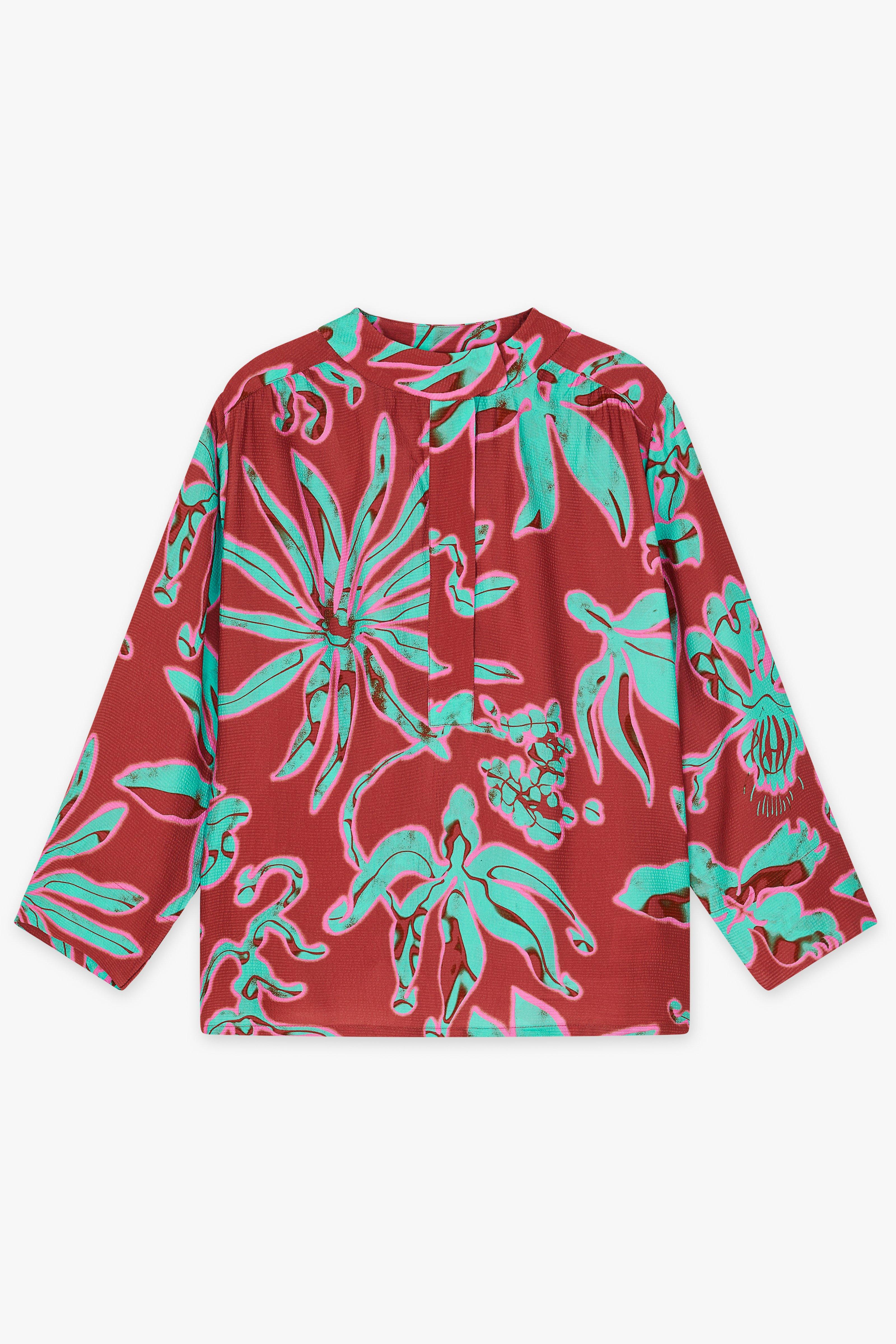 CKS Dames - LAREDO - blouse korte mouwen - meerkleurig