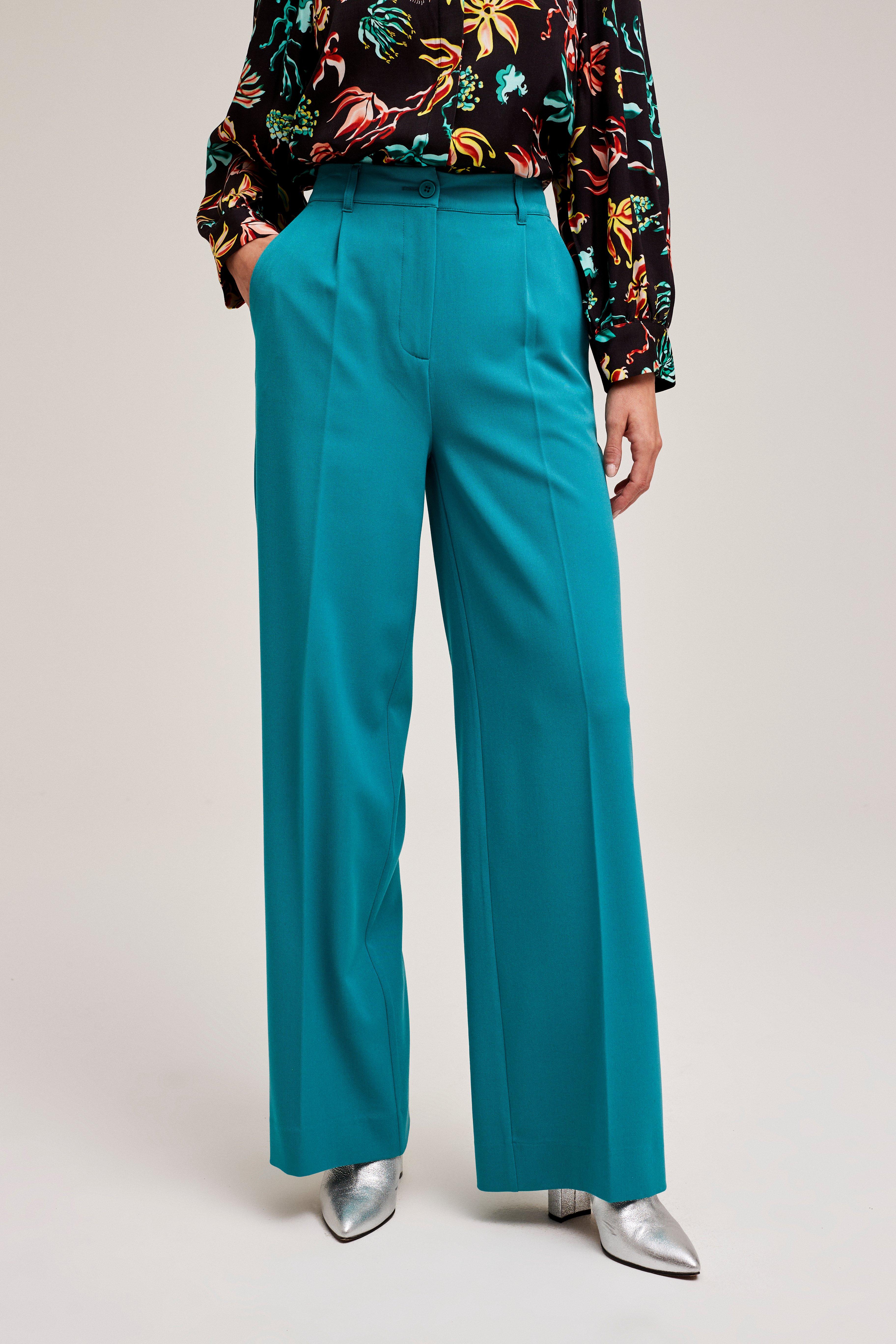 CKS Dames - RODA - long trouser - green