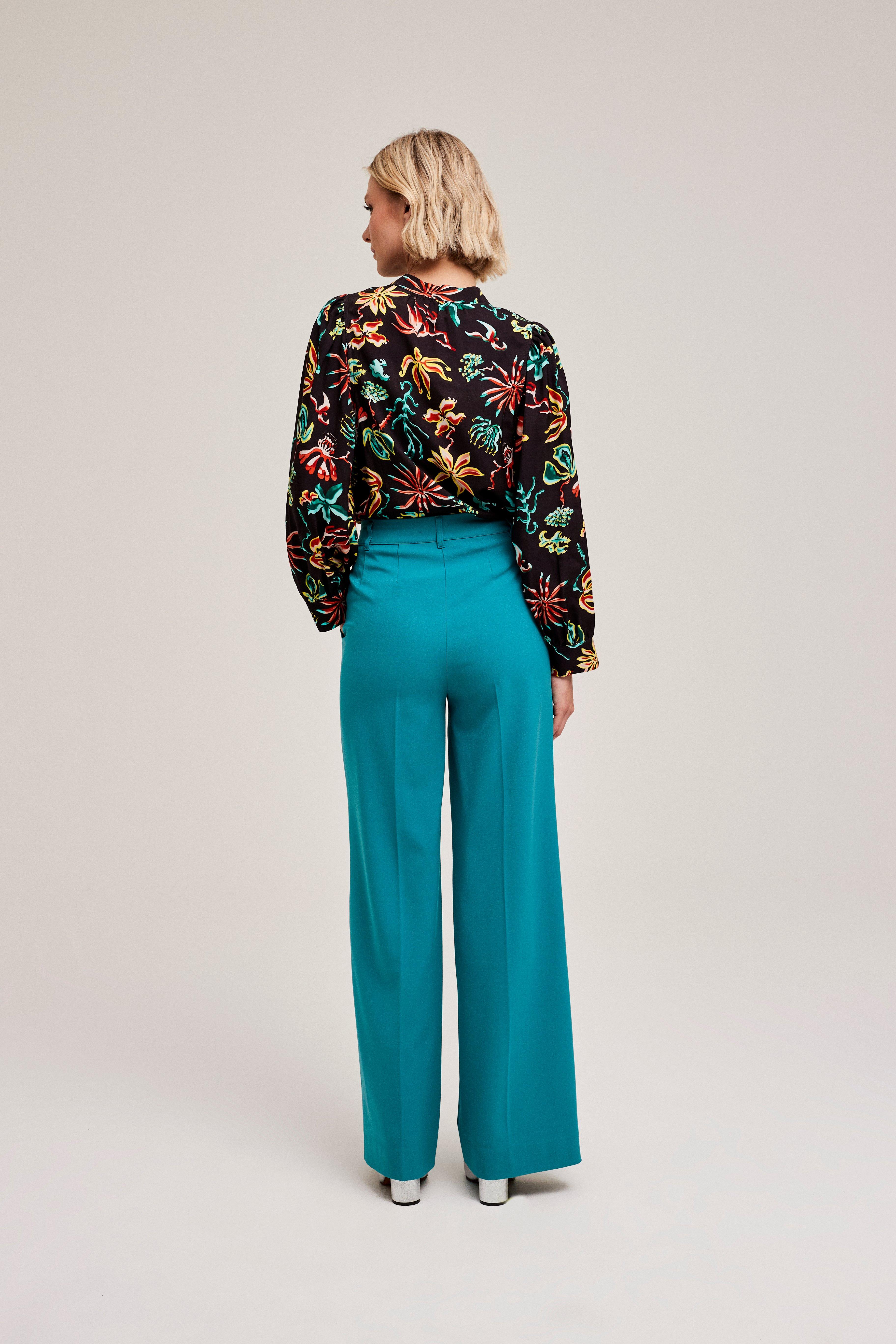 CKS Dames - RODA - long trouser - green