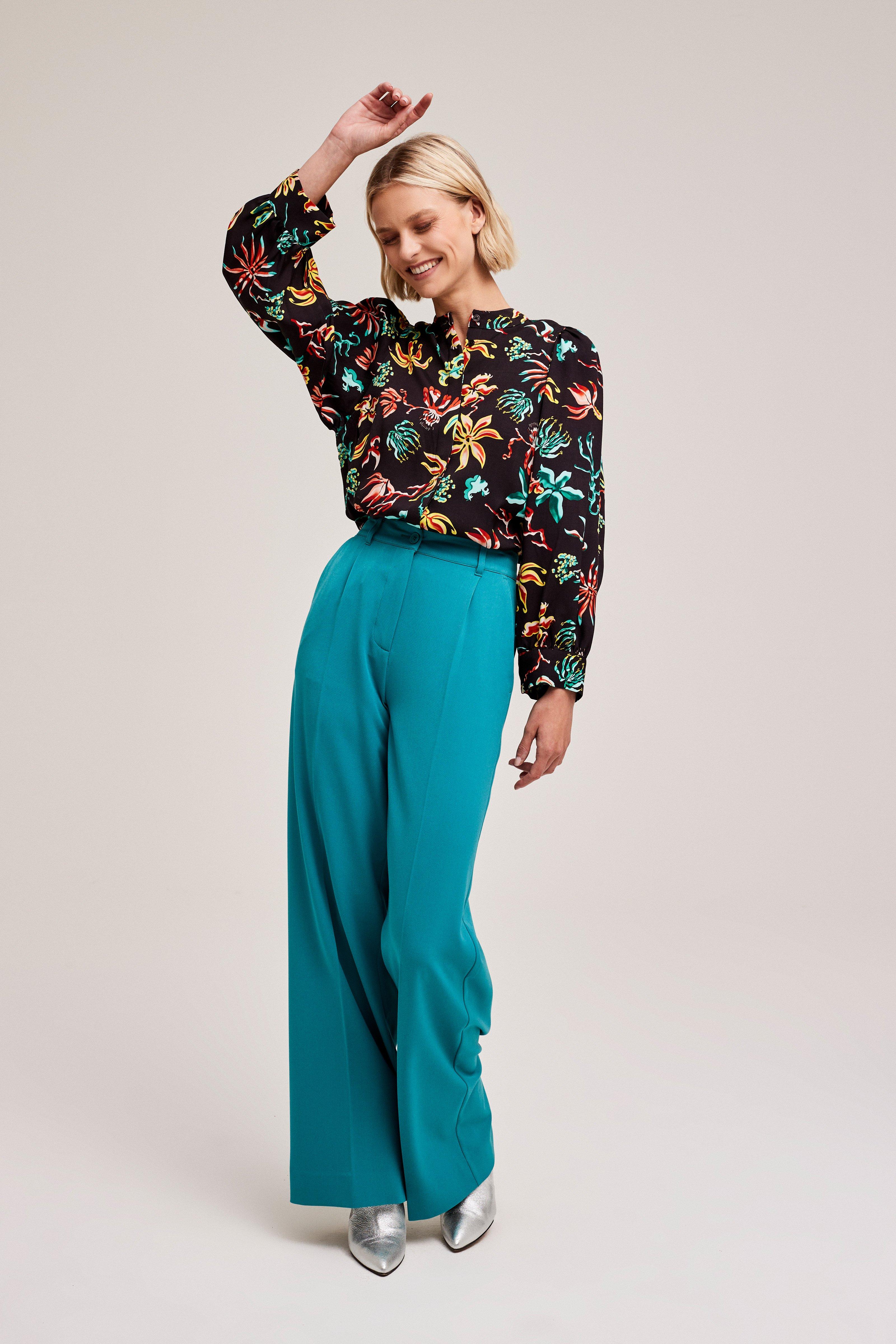 CKS Dames - ROSALINE - blouse korte mouwen - meerkleurig