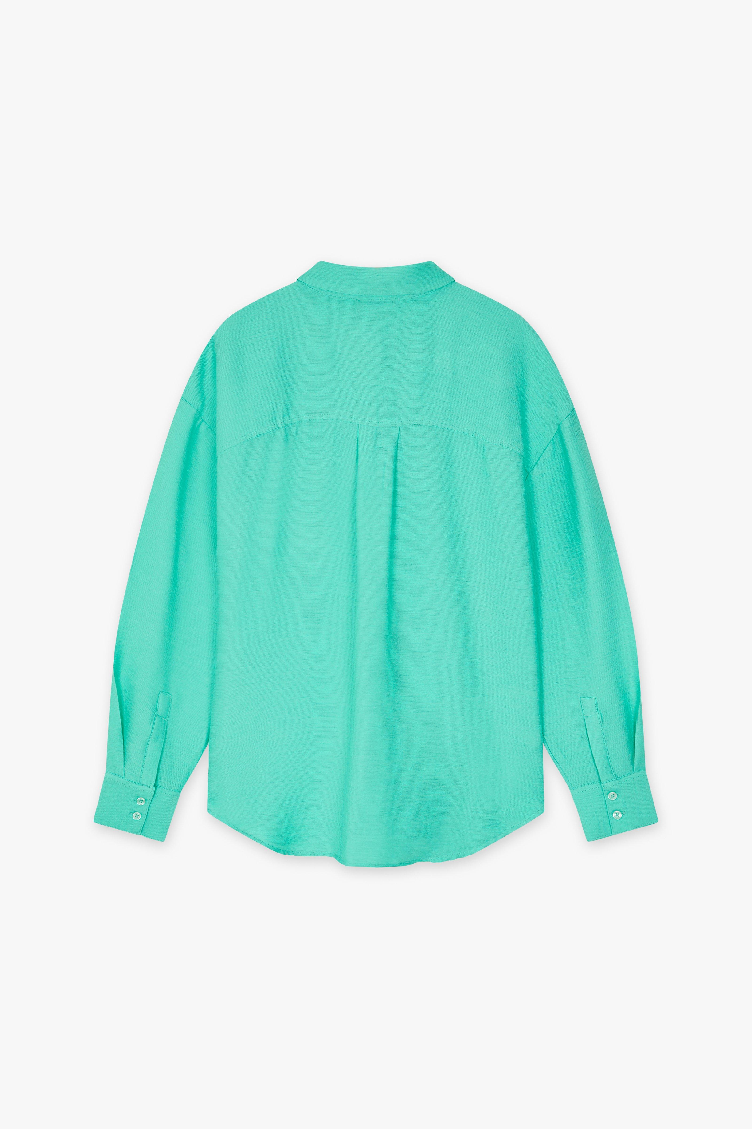 CKS Dames - RUTTEN - blouse short sleeves - green