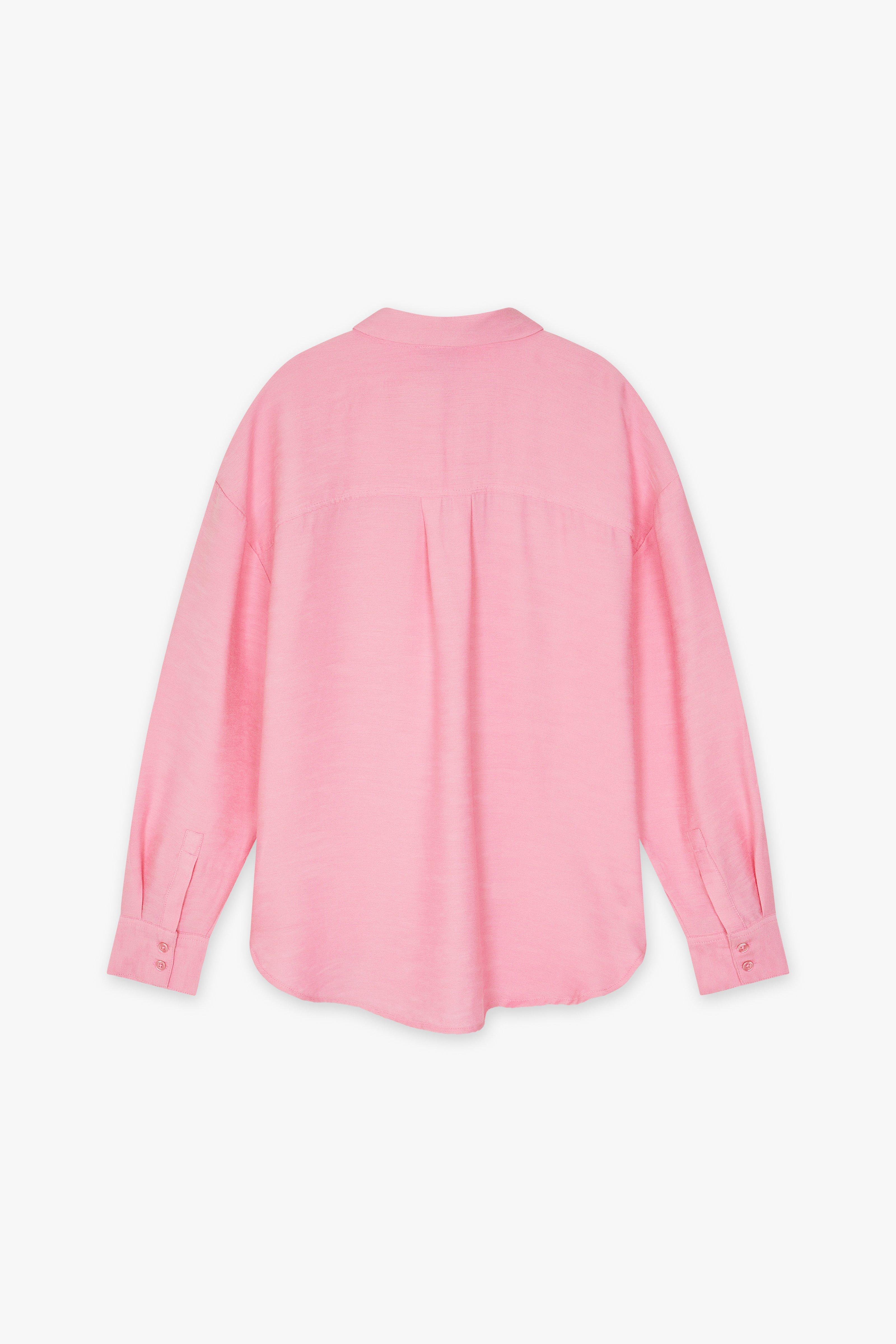 CKS Dames - RUTTEN - blouse short sleeves - light pink