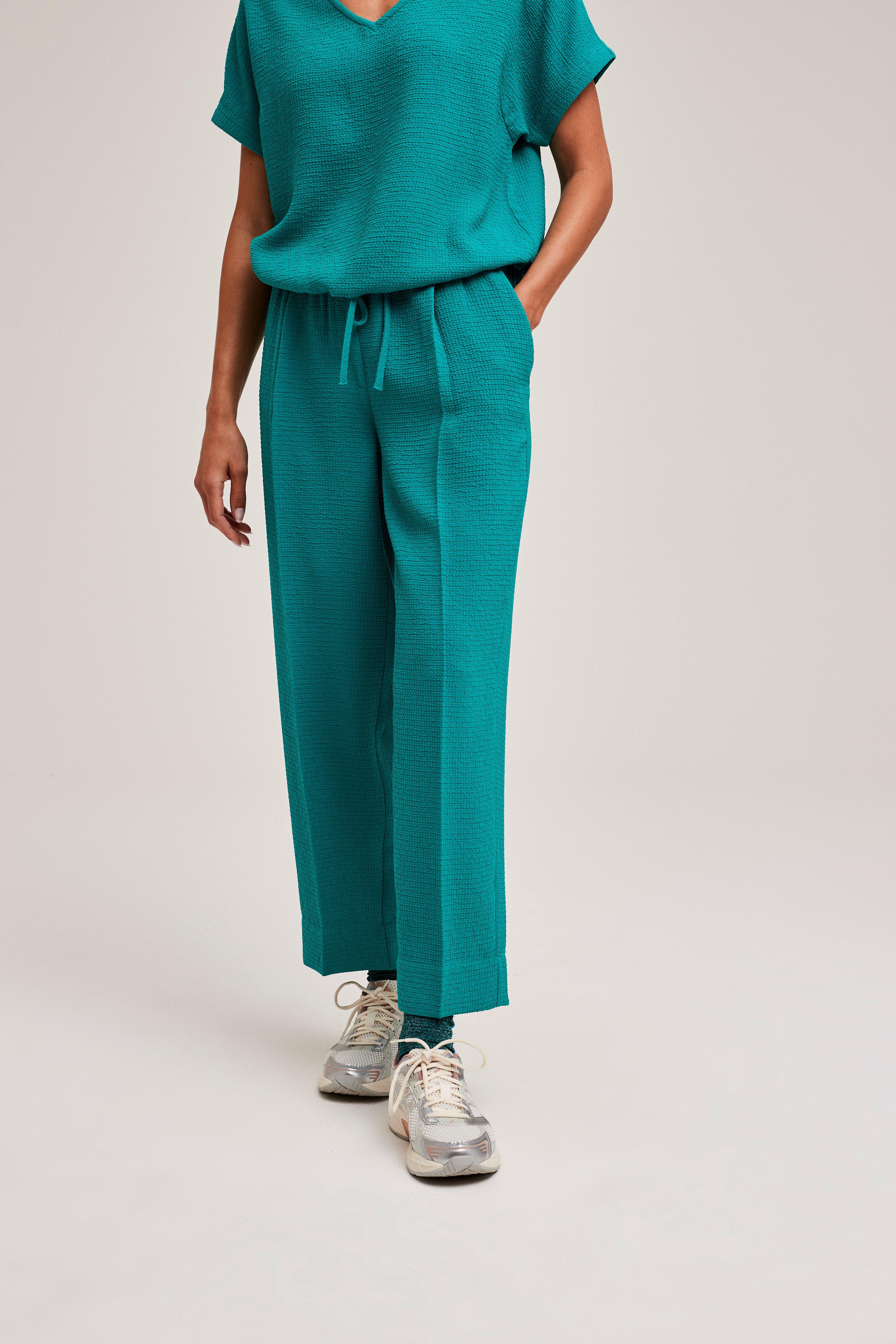 CKS Dames - SAGES - pantalon &agrave; la cheville - khaki