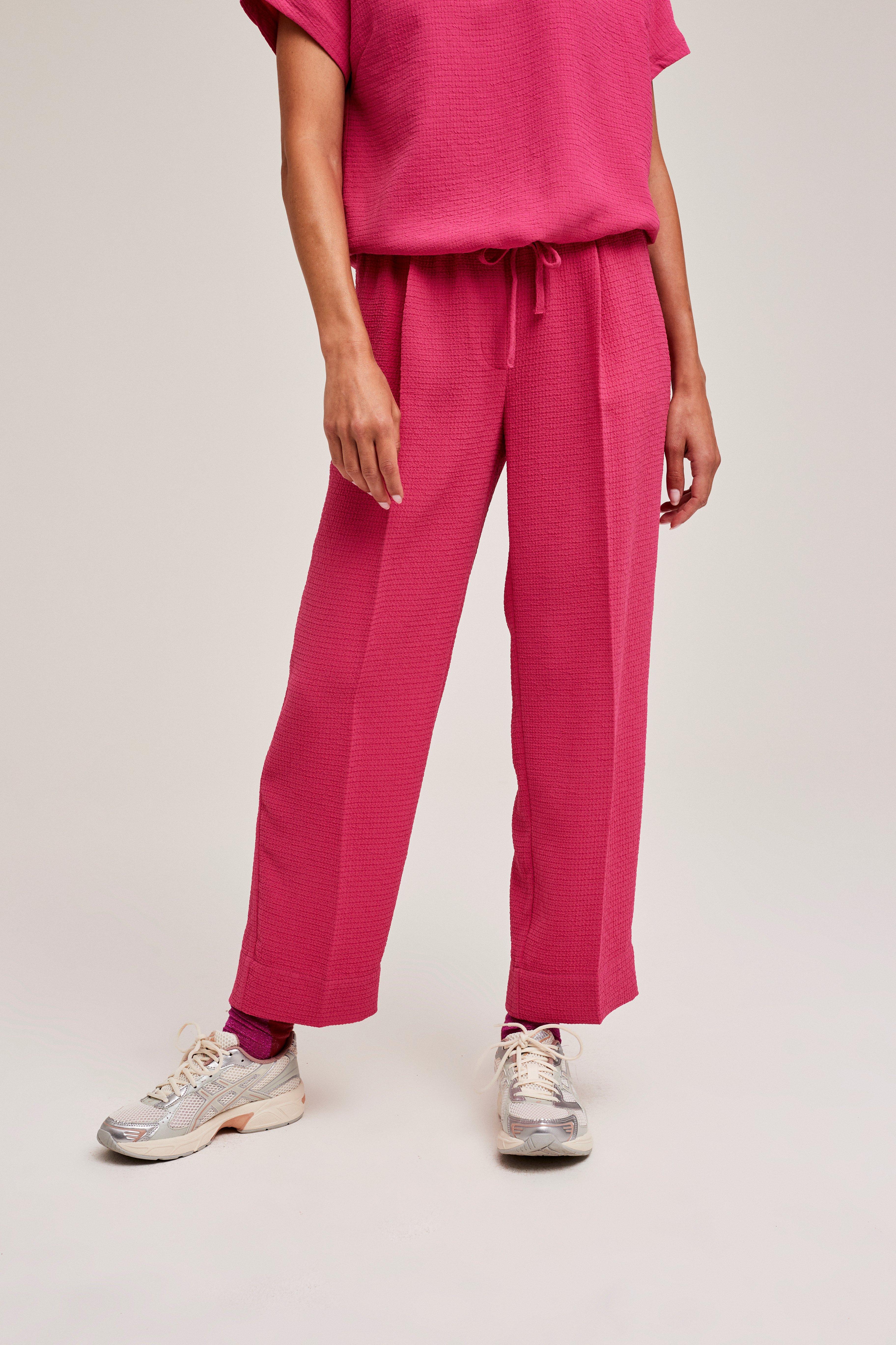 CKS Dames - SAGES - ankle trousers - bright pink