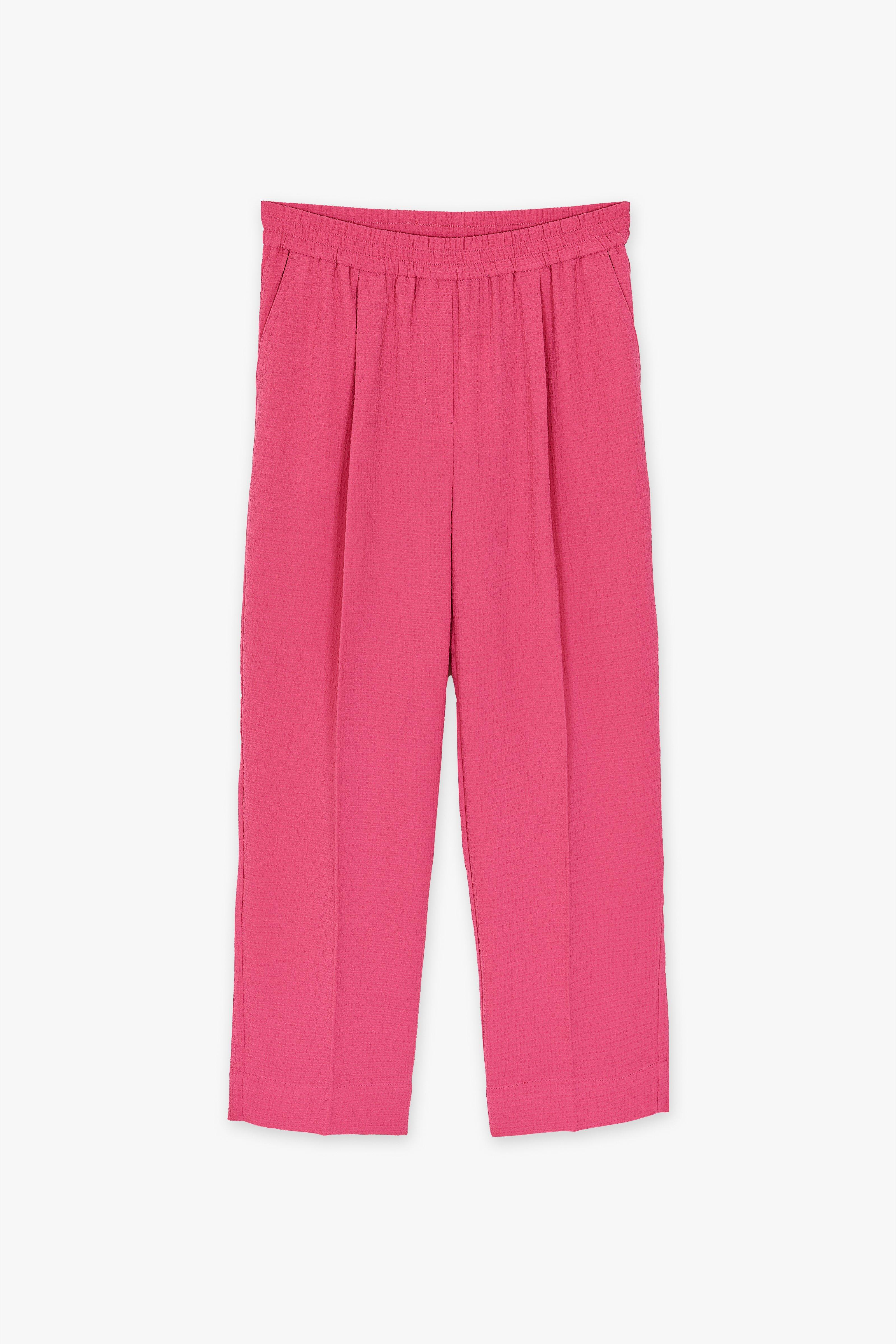 CKS Dames - SAGES - pantalon à la cheville - rose vif