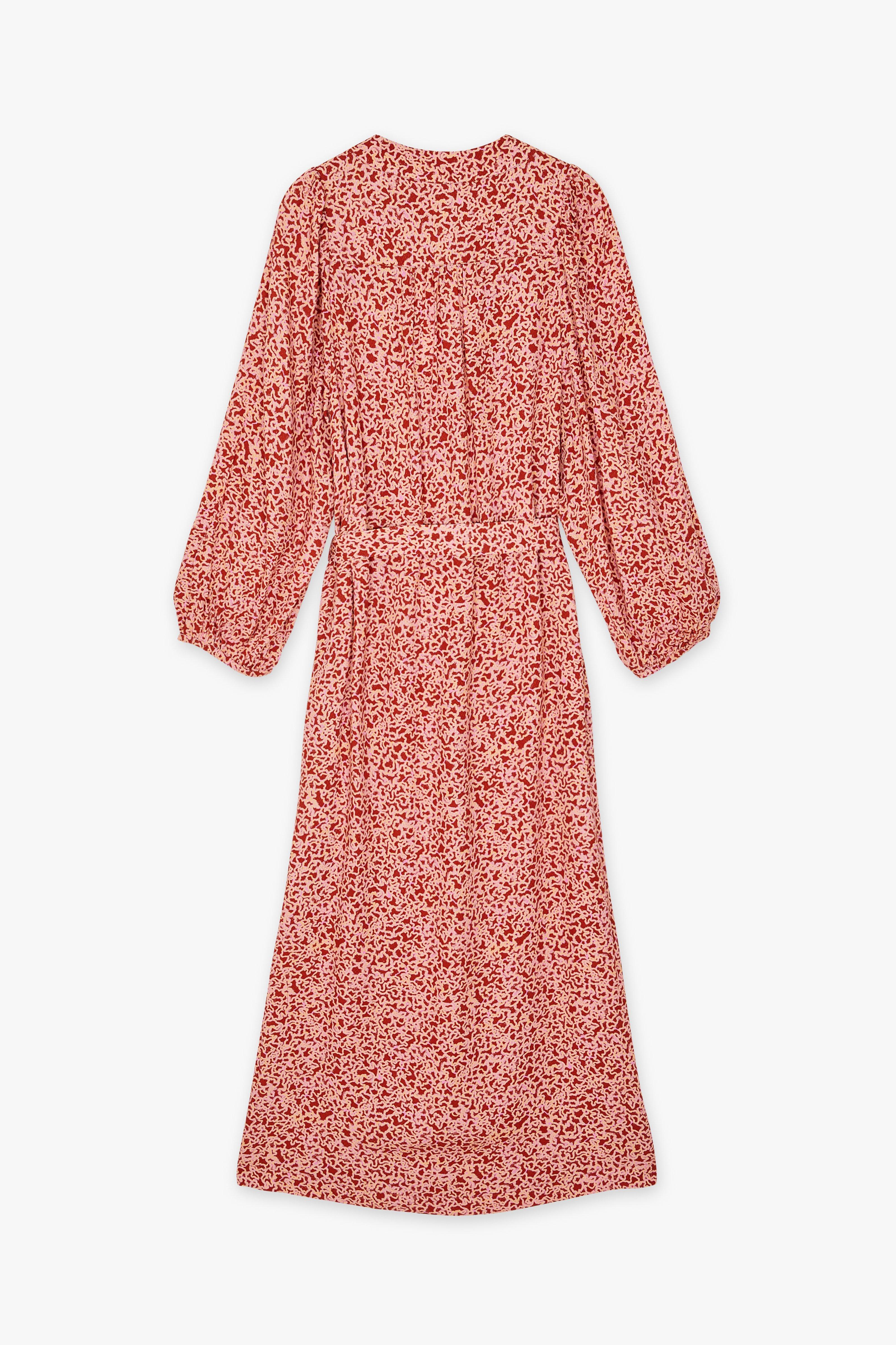 CKS Dames - SALOMEDO - Midi-Kleid - Braun