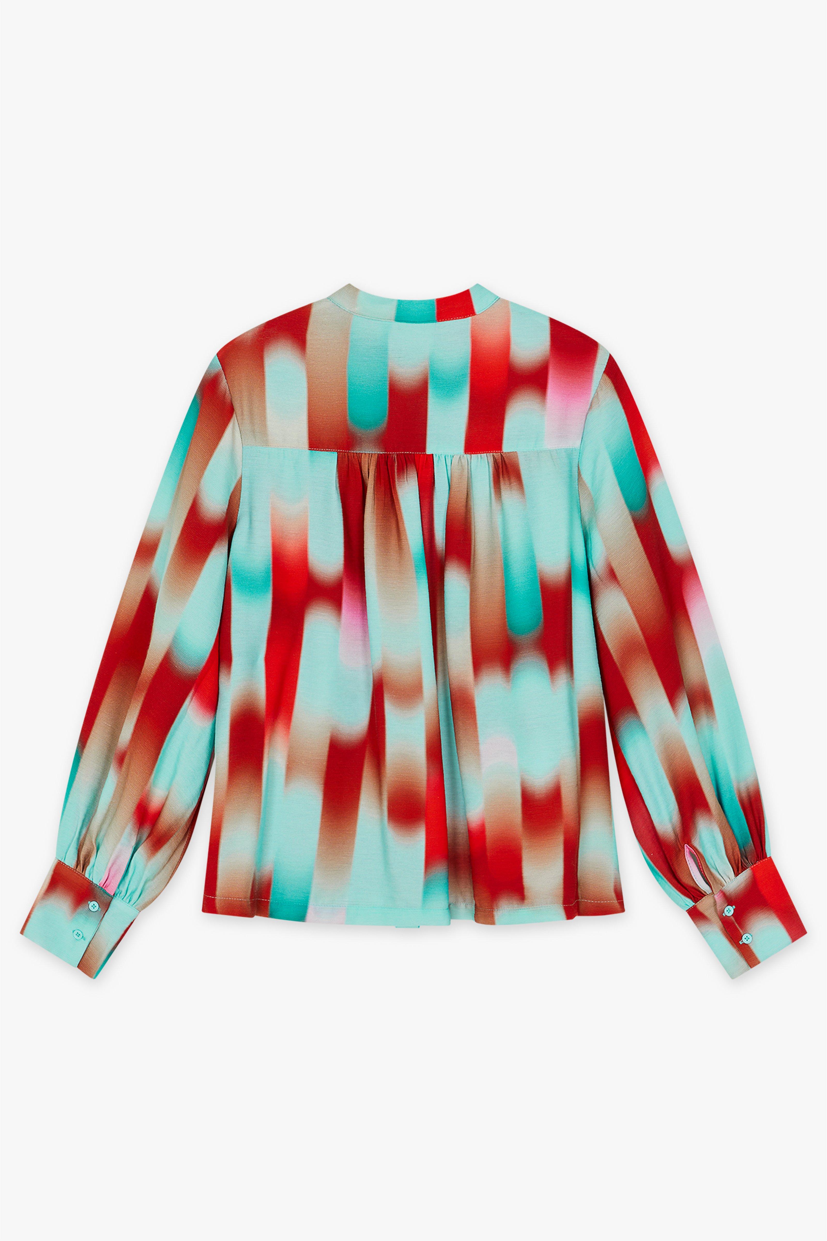 CKS Dames - SAM - blouse korte mouwen - bruin