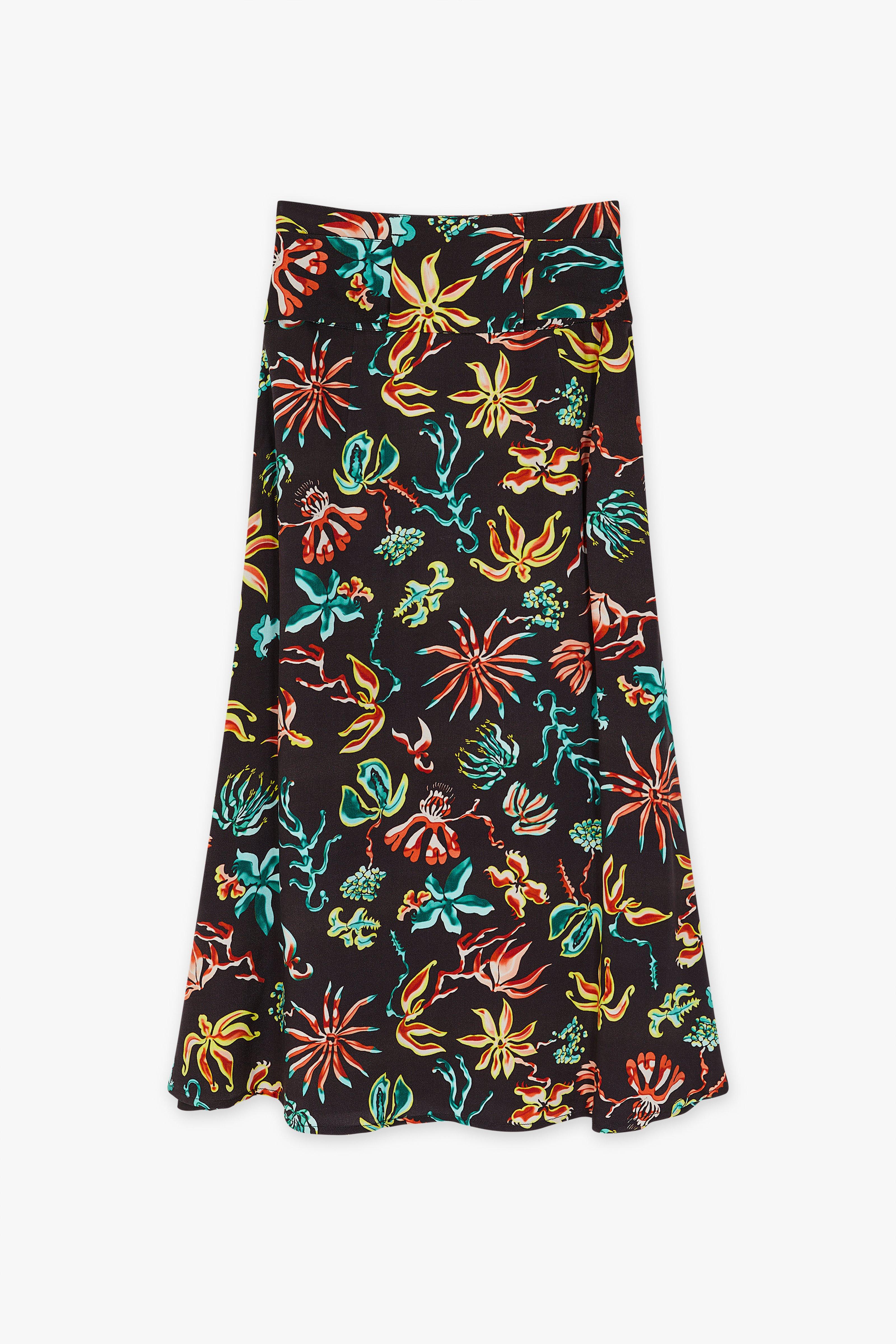 CKS Dames - SAWIN - Midi Rock - Mehrfarbig