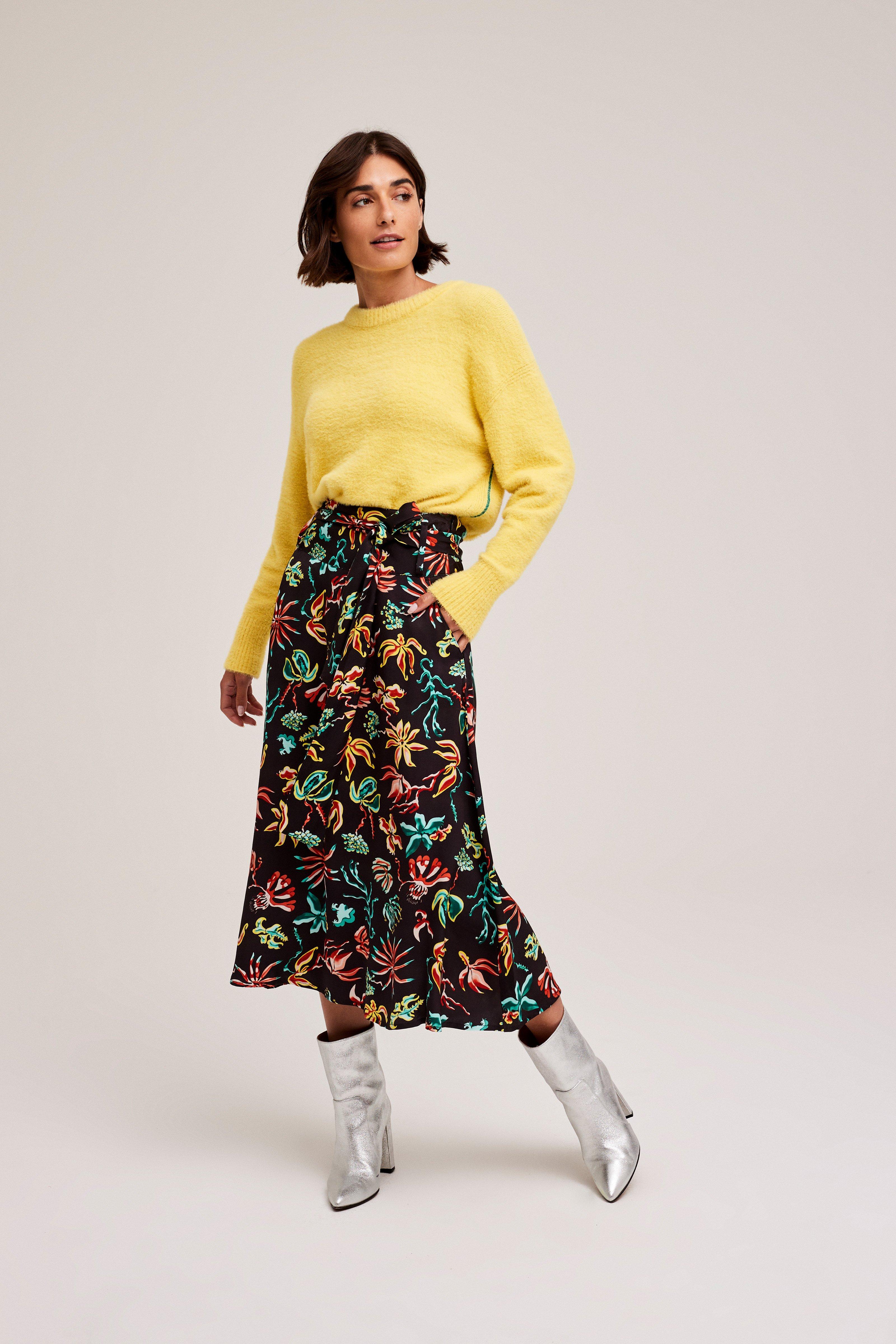 CKS Dames - SAWIN - Midi Rock - Mehrfarbig