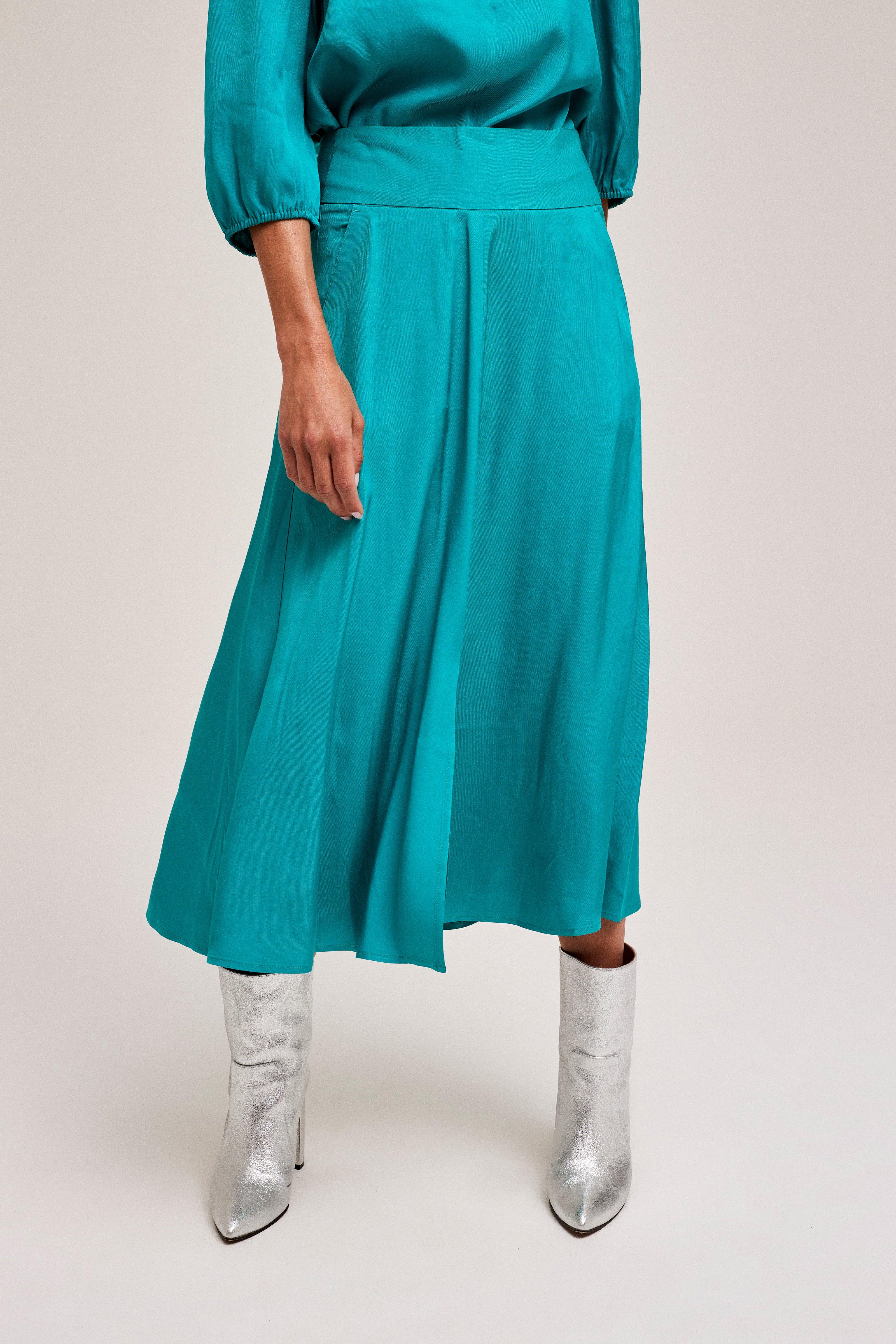 CKS Dames - SAWINA - midi skirt - green