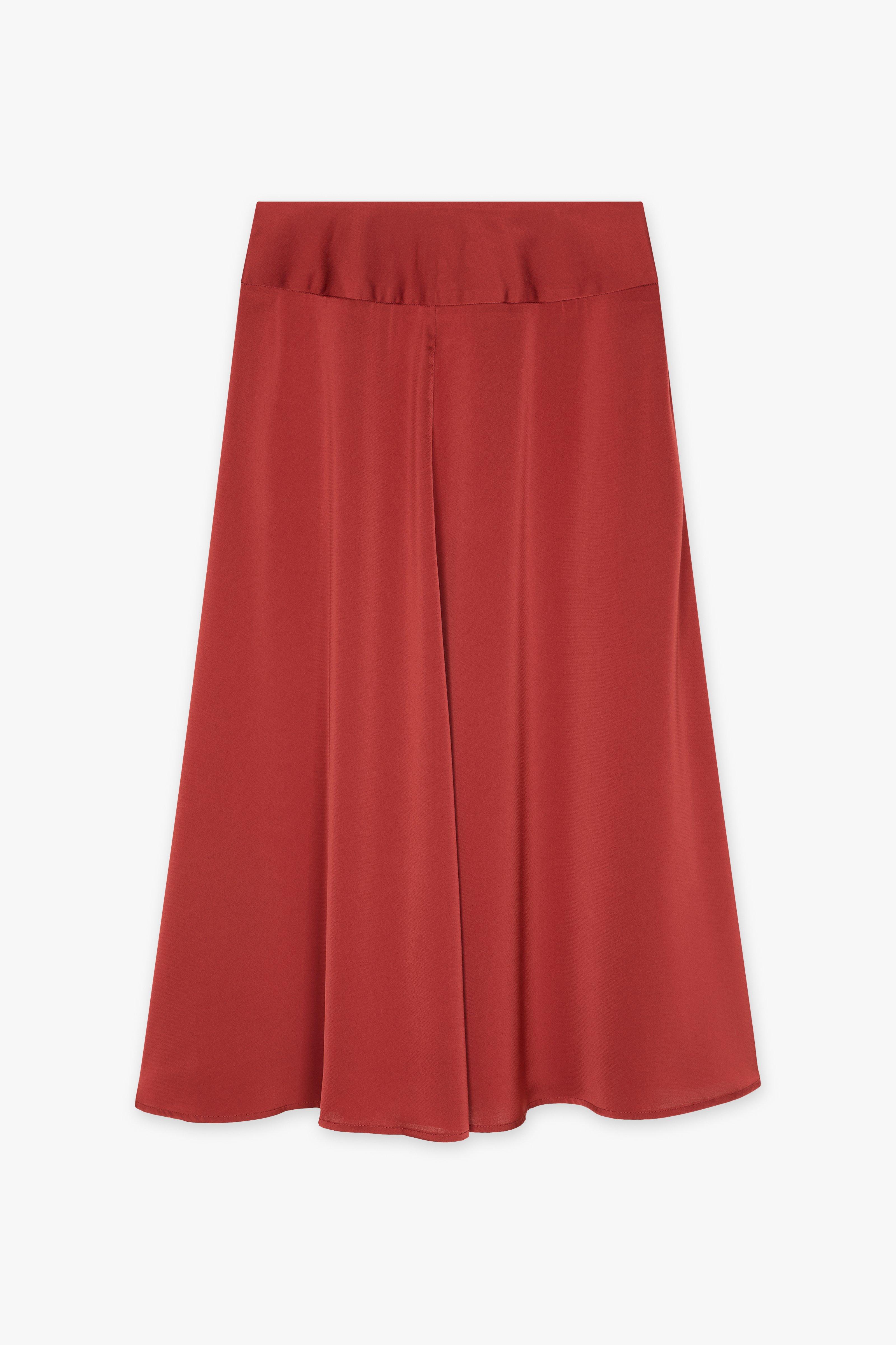 CKS Dames - SAWINA - midi skirt - brown