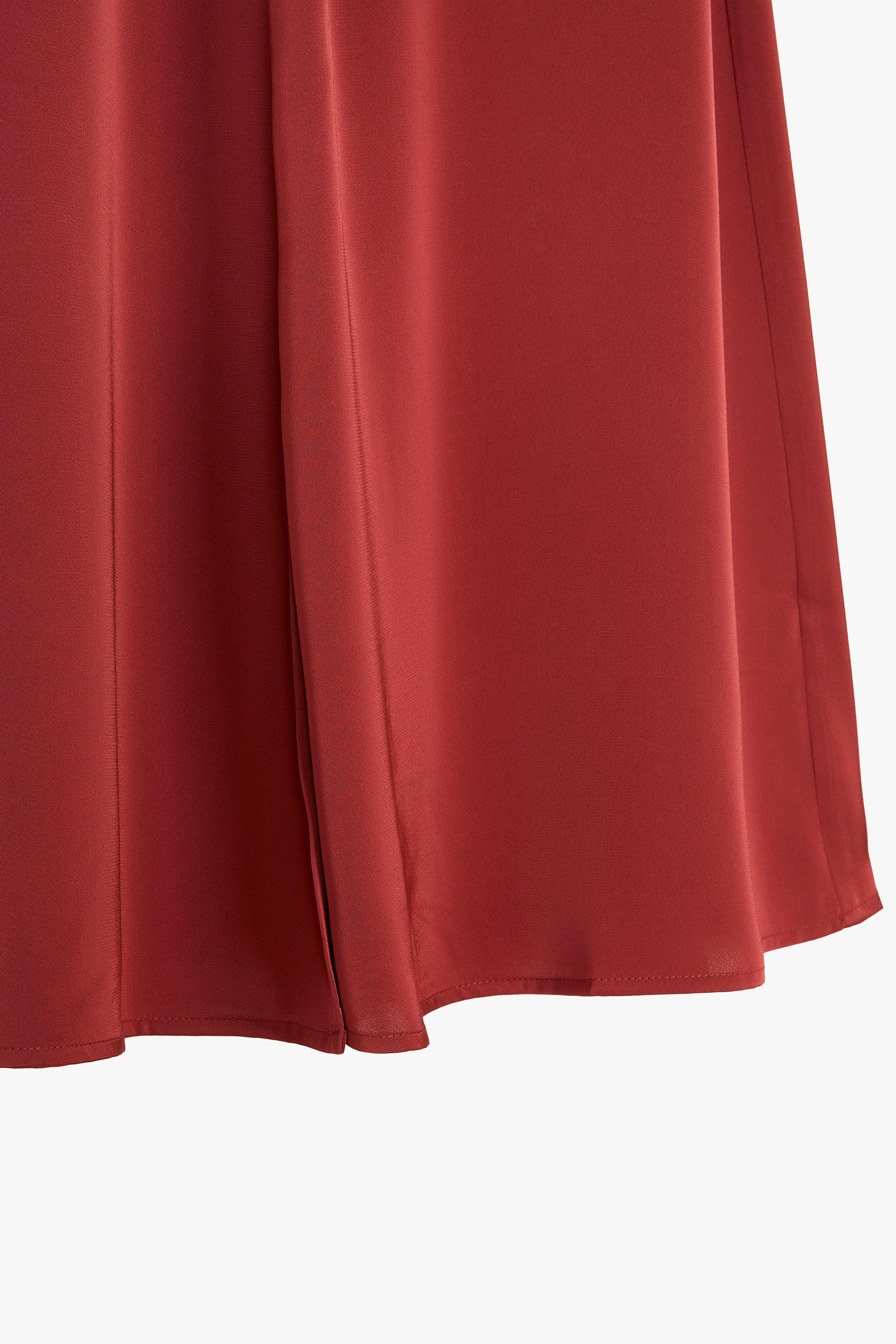 CKS Dames - SAWINA - midi skirt - brown