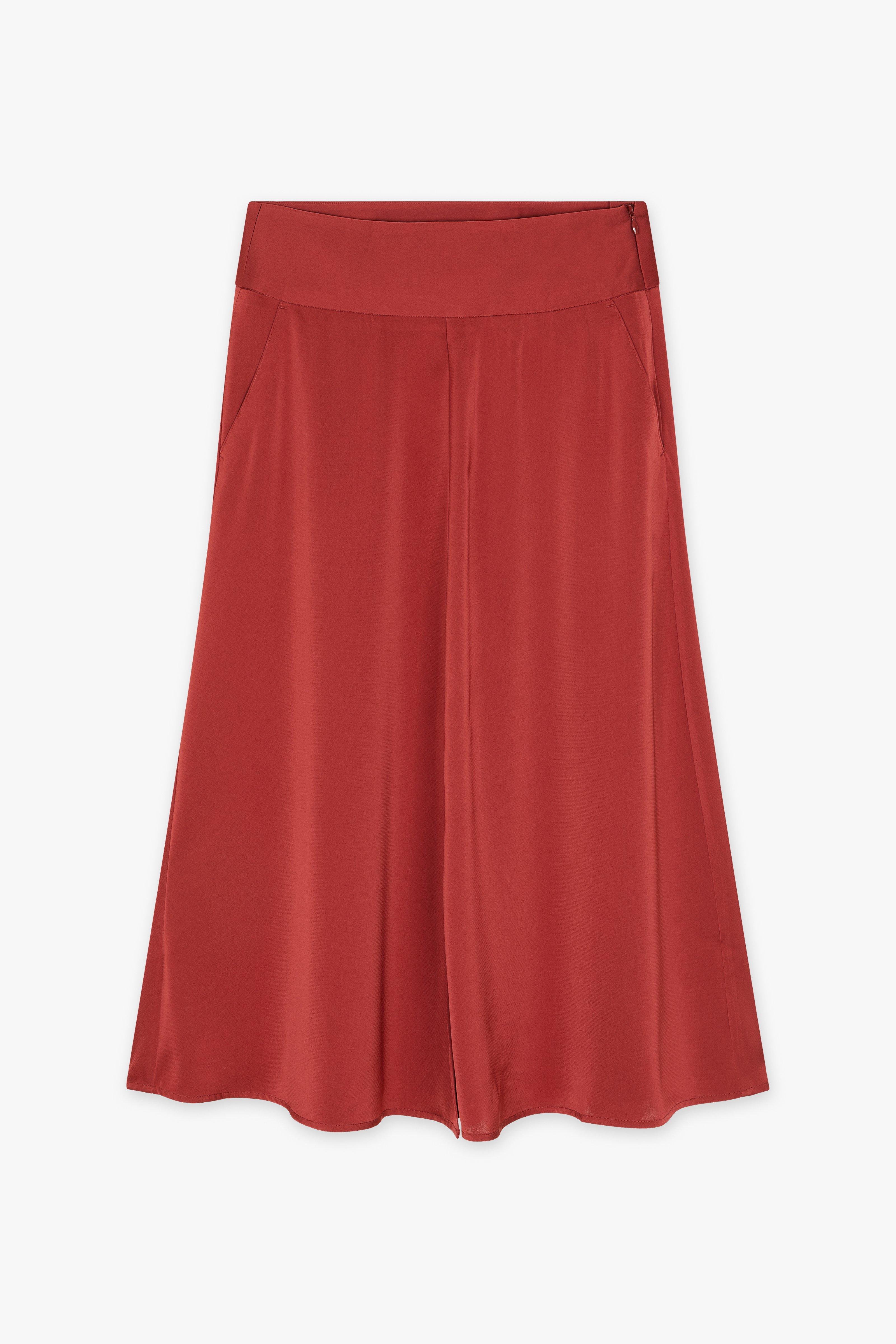 CKS Dames - SAWINA - midi skirt - brown